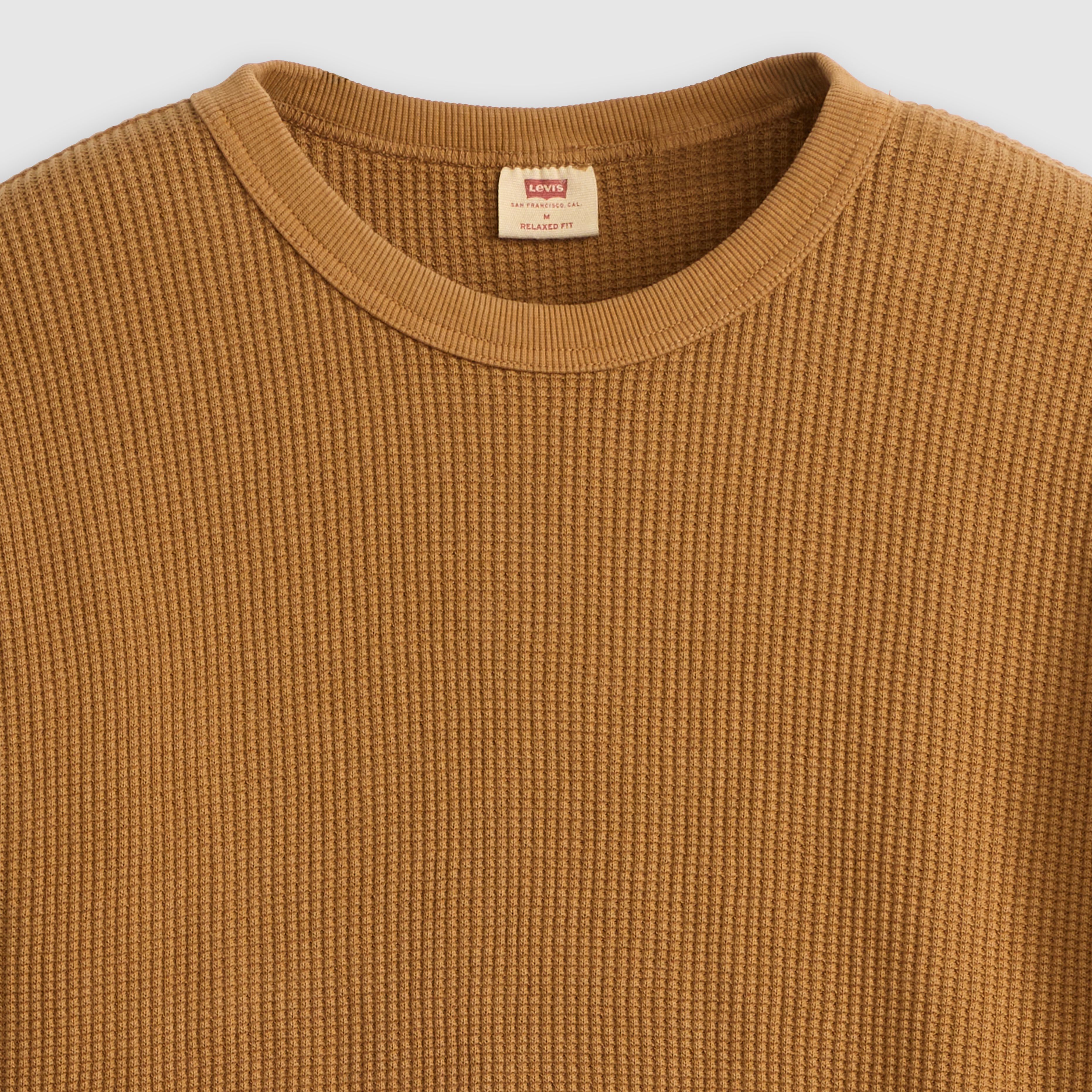 Red Tab Relaxed Garment Dye Long-Sleeve Thermal 6