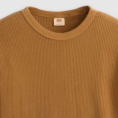 Red Tab Relaxed Long-Sleeve Thermal — Garment Dye Foxtrot - Orange 6