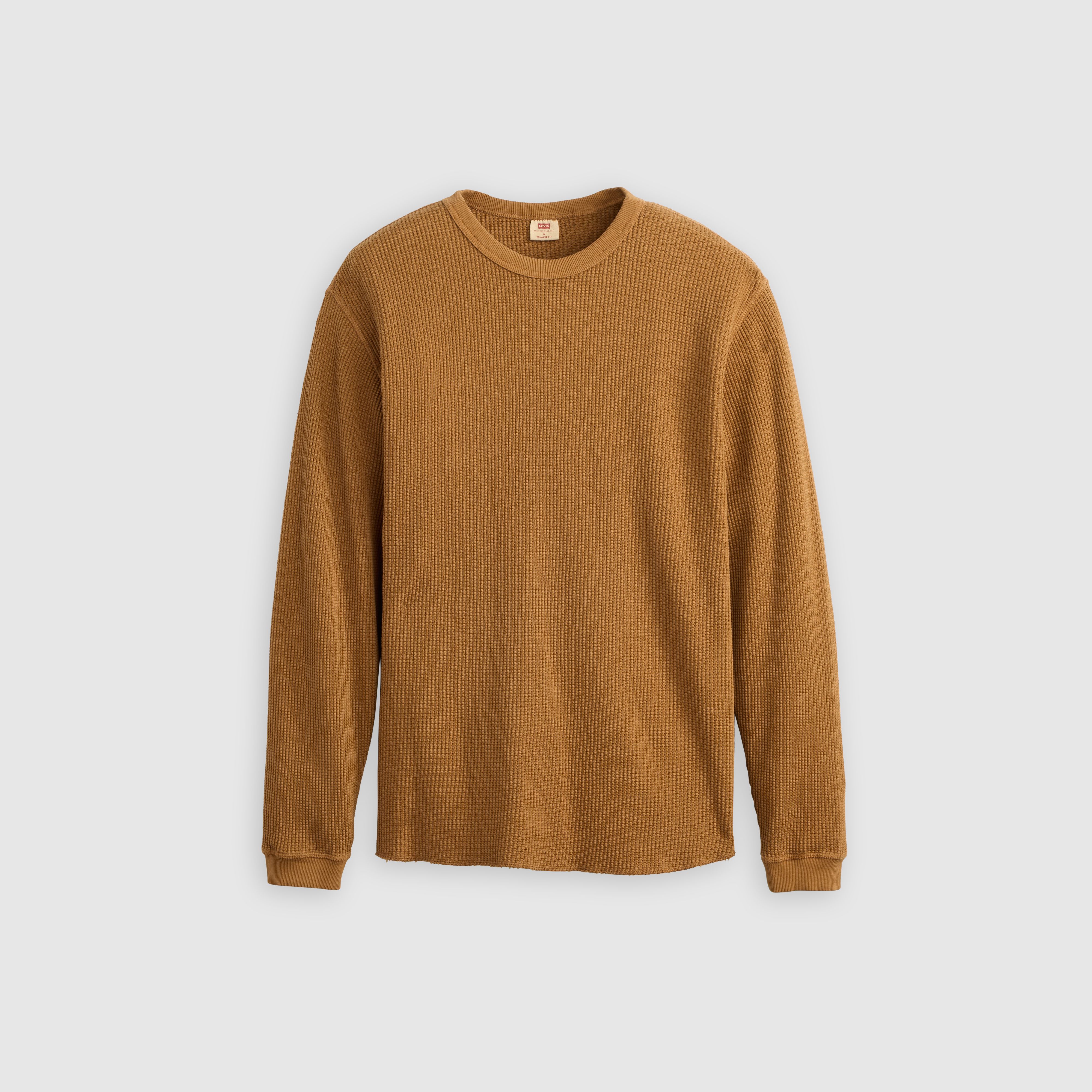 Red Tab Relaxed Garment Dye Long-Sleeve Thermal 5