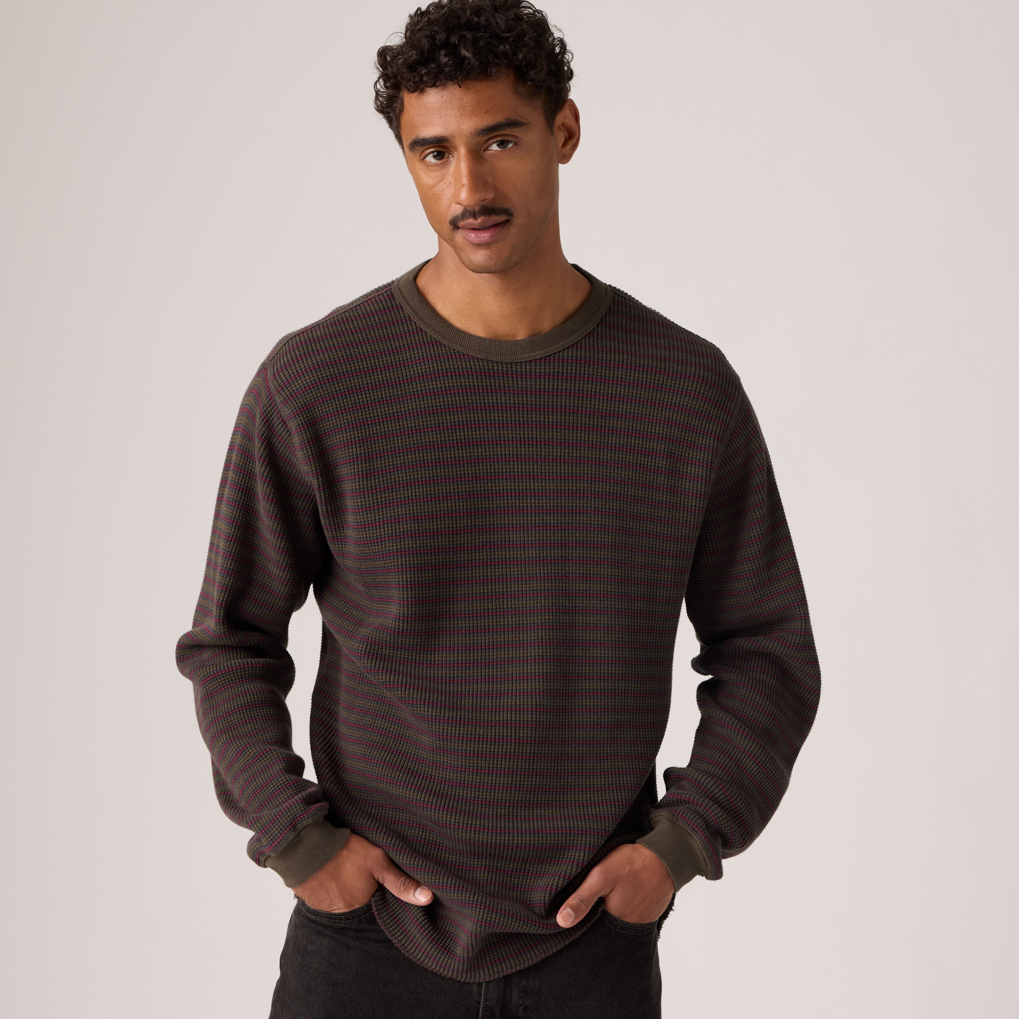 Red Tab Relaxed Long-Sleeve Thermal 1