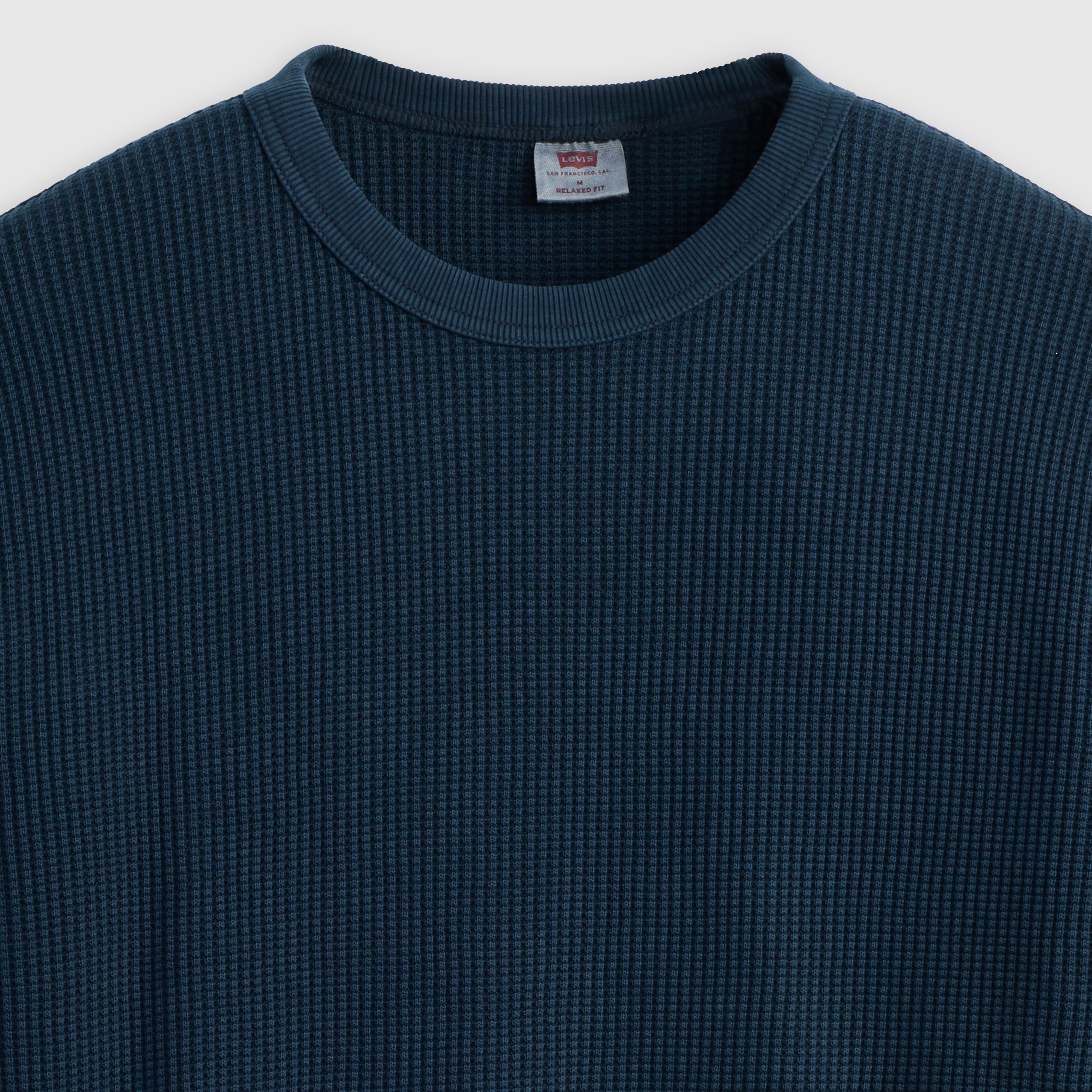 Red Tab Relaxed Garment Dye Long-Sleeve Thermal 6