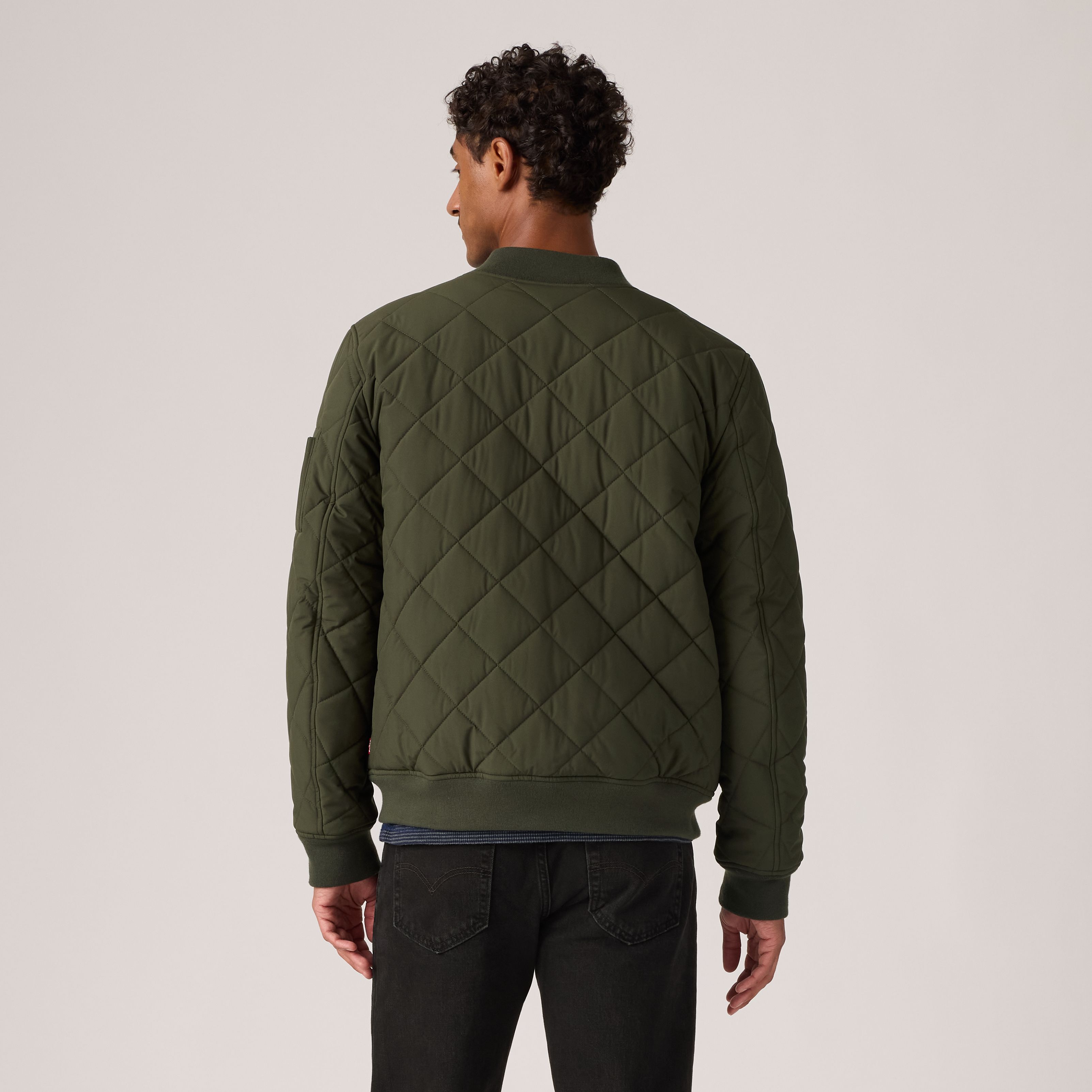 Quilted Bomber Jacket 4