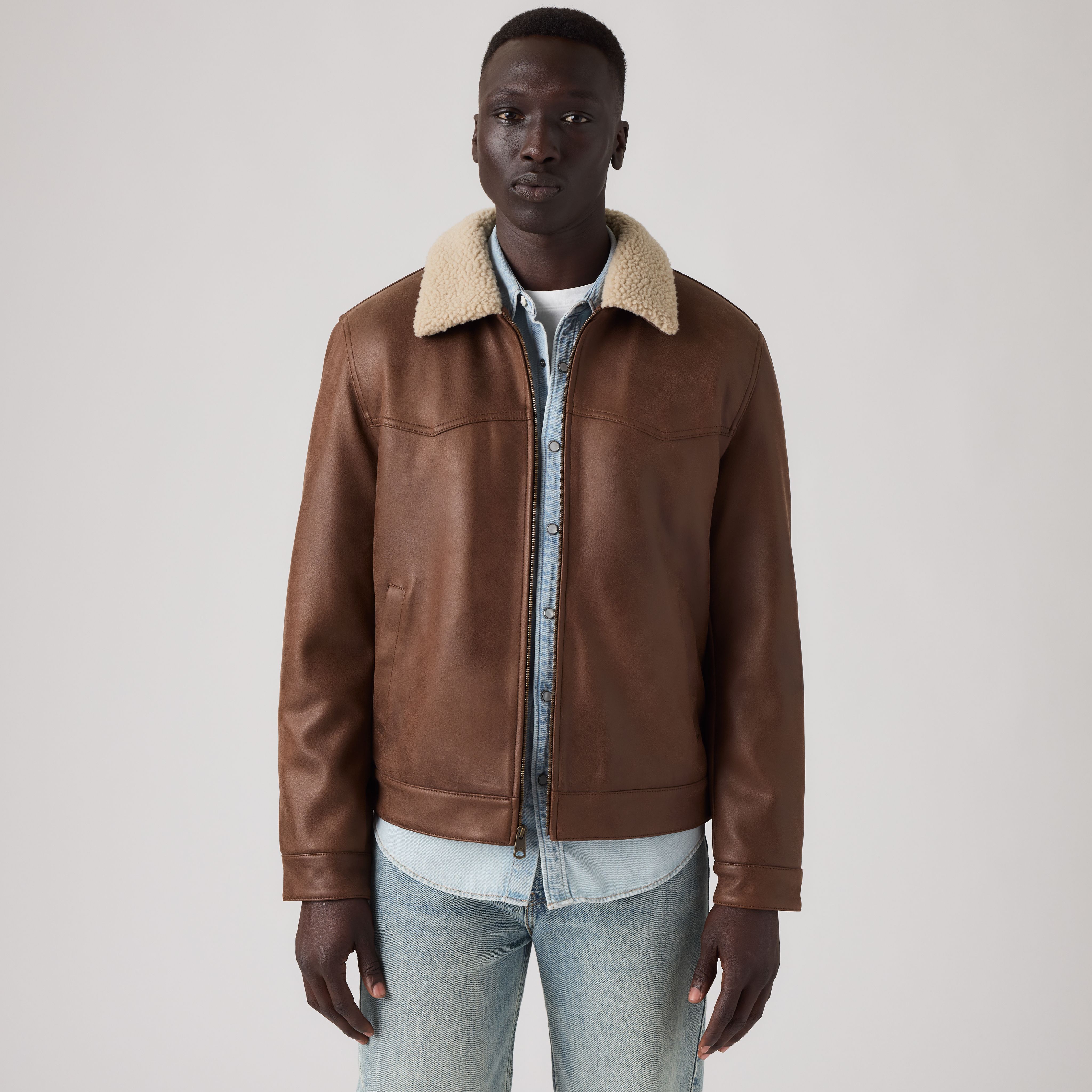 Faux Suede Western Jacket 1