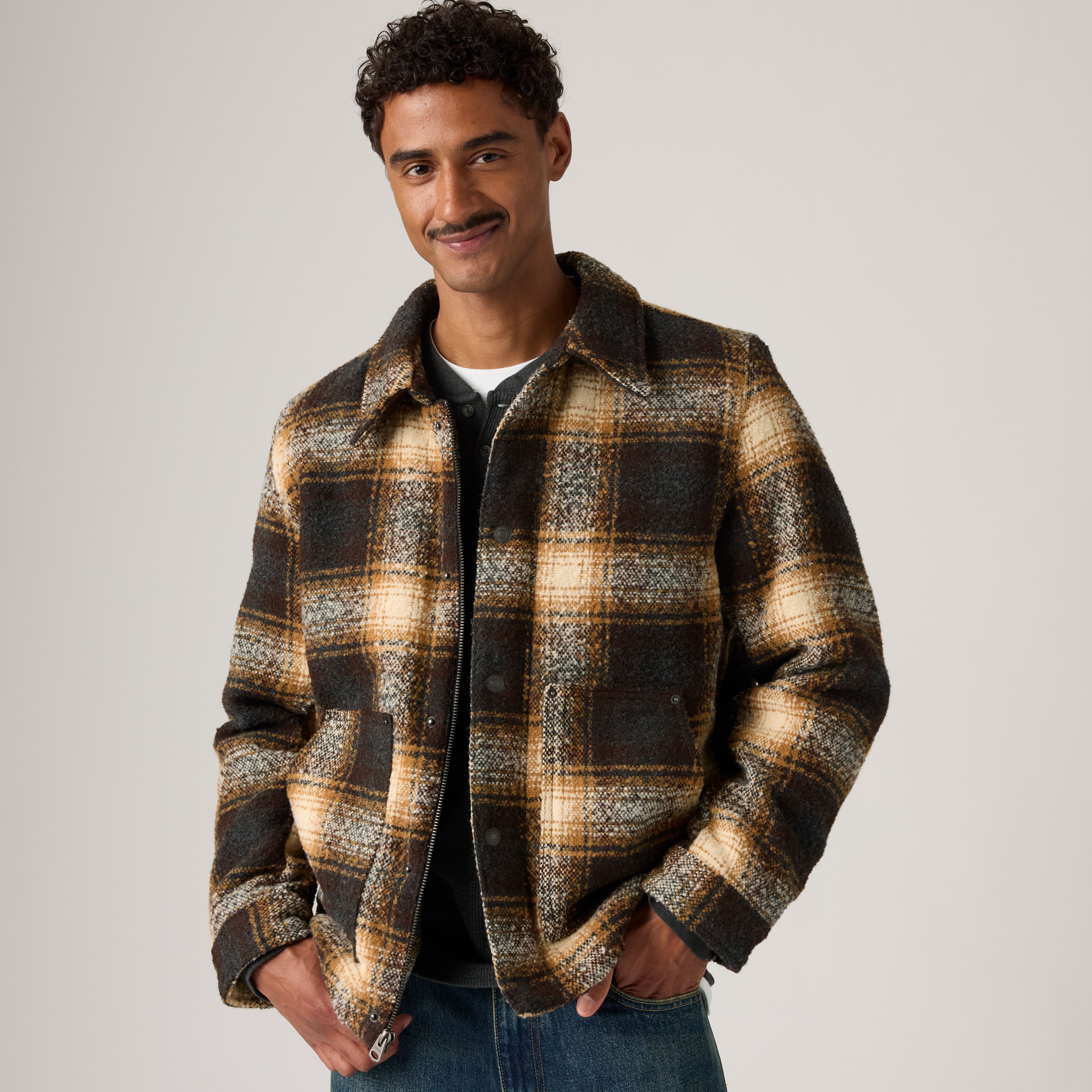 Wool Blend Utility Jacket 1