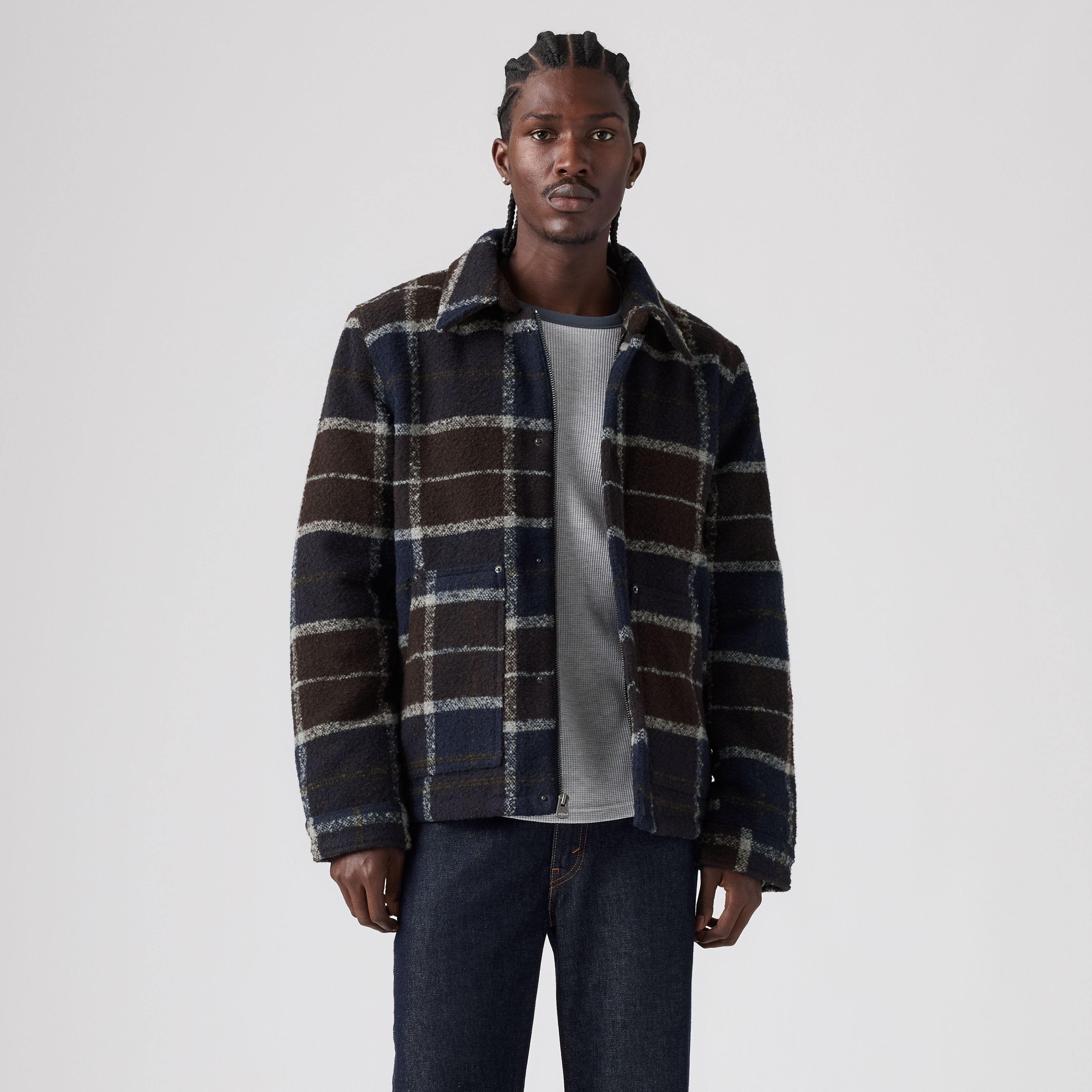 Wool Blend Utility Jacket 1