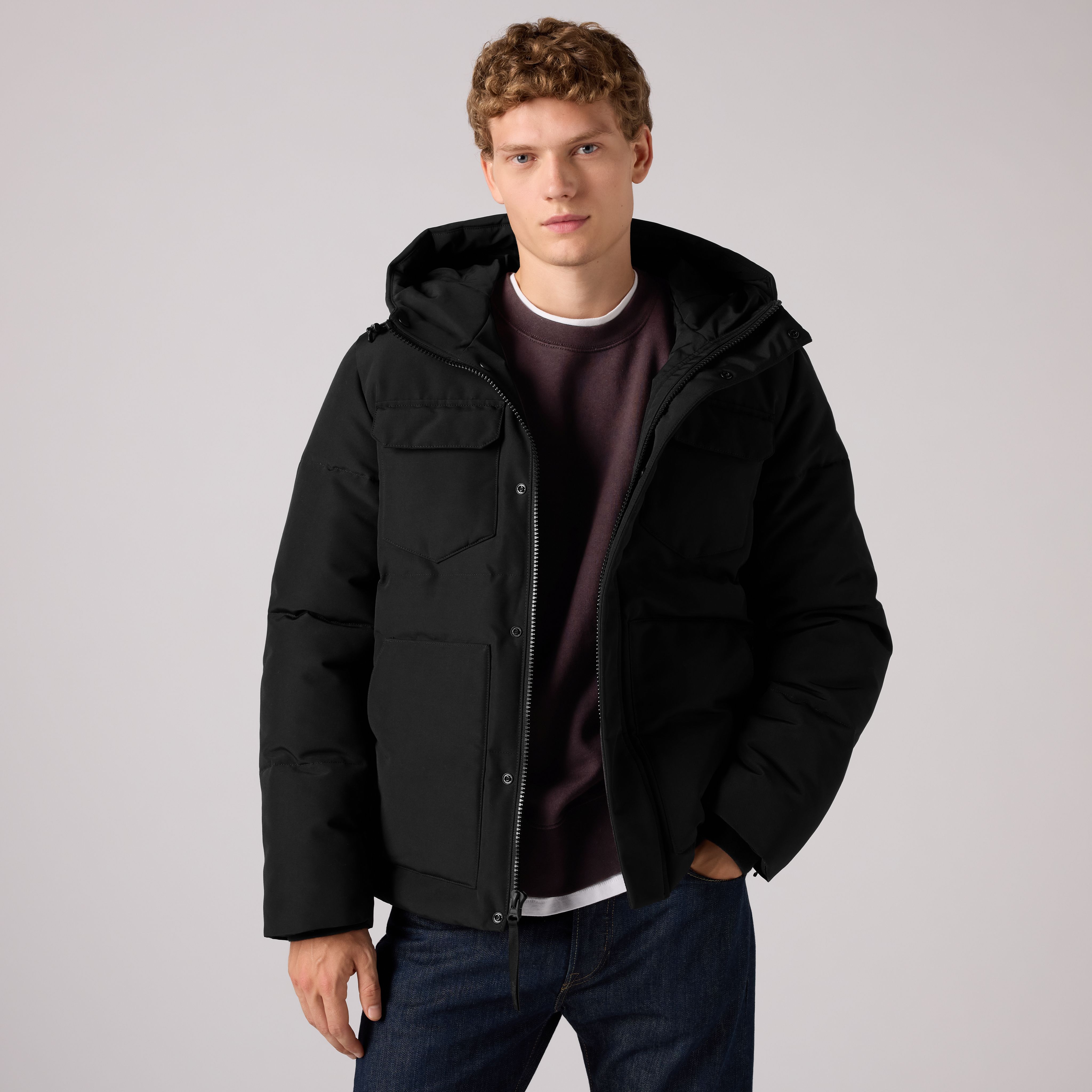 Workwear Puffer Hoody 1