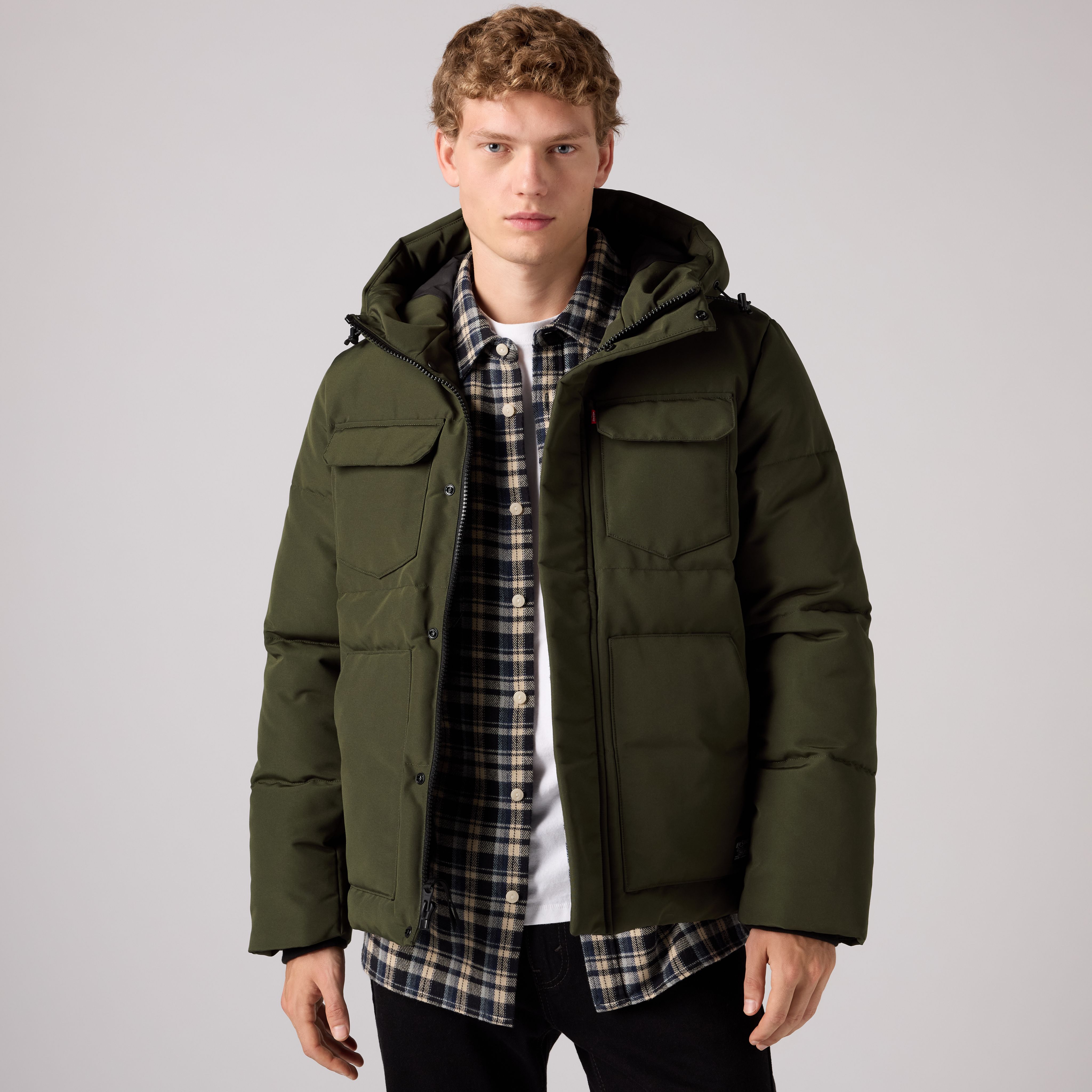 Workwear Puffer Hoody 1