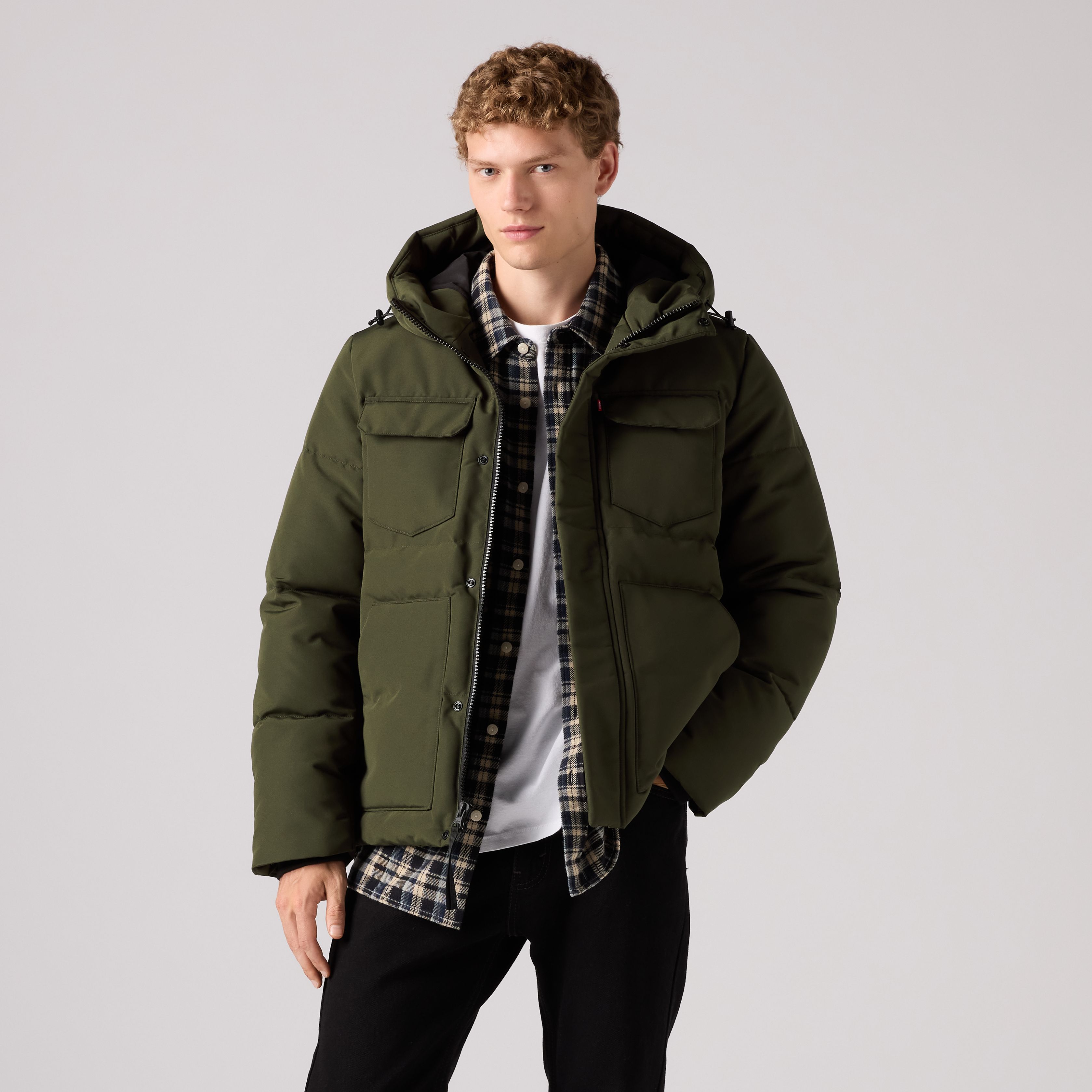 Workwear Puffer Hoody 3
