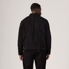 Trucker Jacket (Big) — Last Nite - Black 4