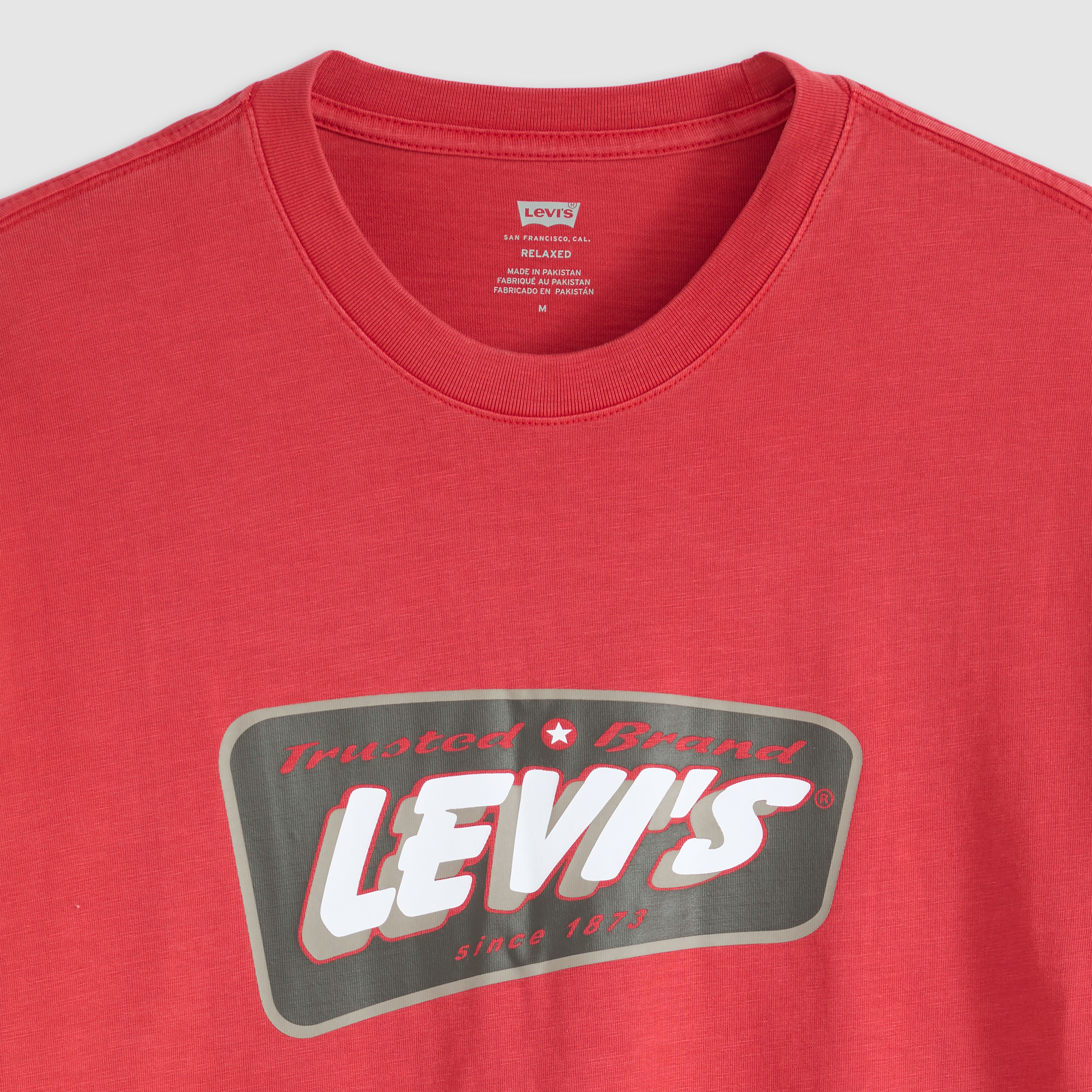 Relaxed Fit Graphic Long-sleeve T-shirt - Red | Levi's® US