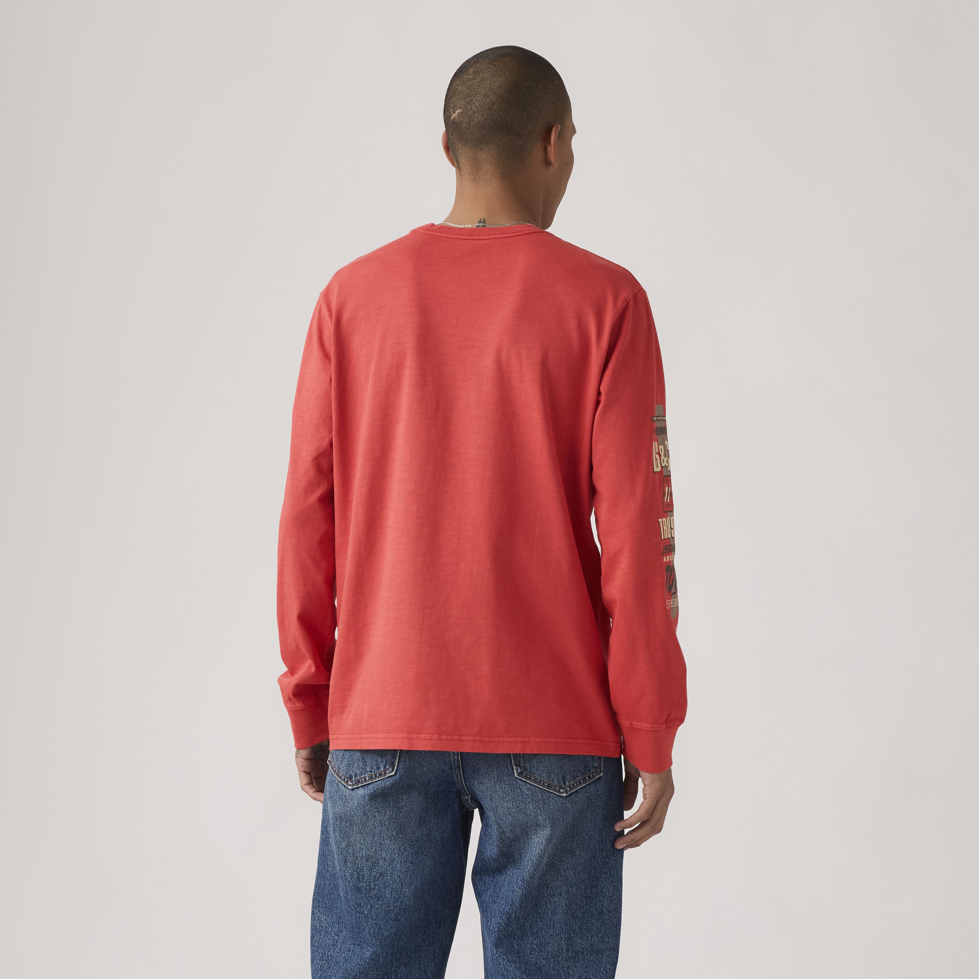 Relaxed Fit Graphic Long-Sleeve T-Shirt 4