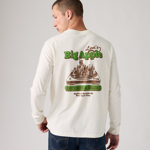Мужские футболки Levi's Relaxed Graphic Long-Sleeve T-Shirt