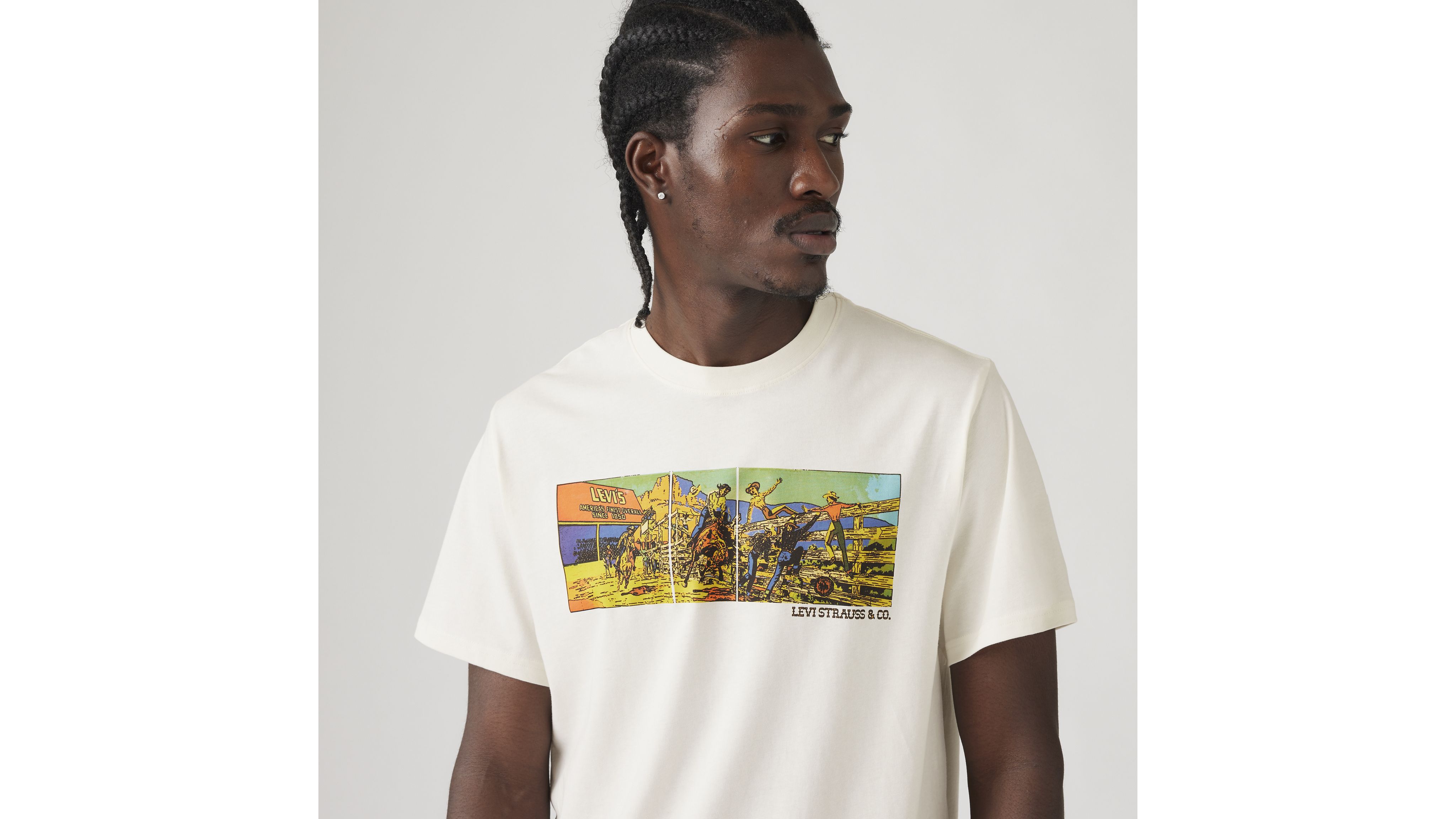 Relaxed Fit Short Sleeve Graphic T-Shirt 4