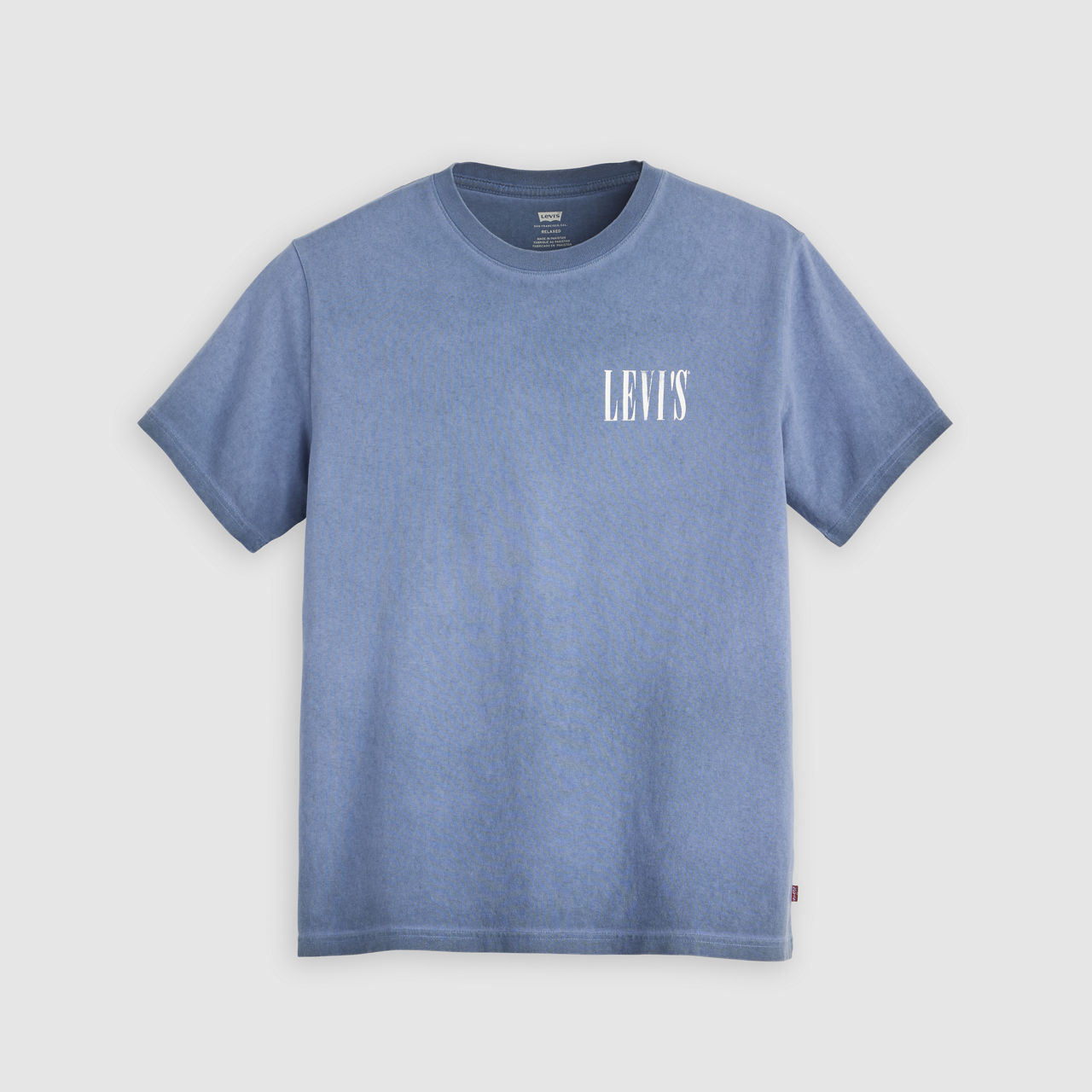 Relaxed Fit Short-Sleeve Distressed T-Shirt