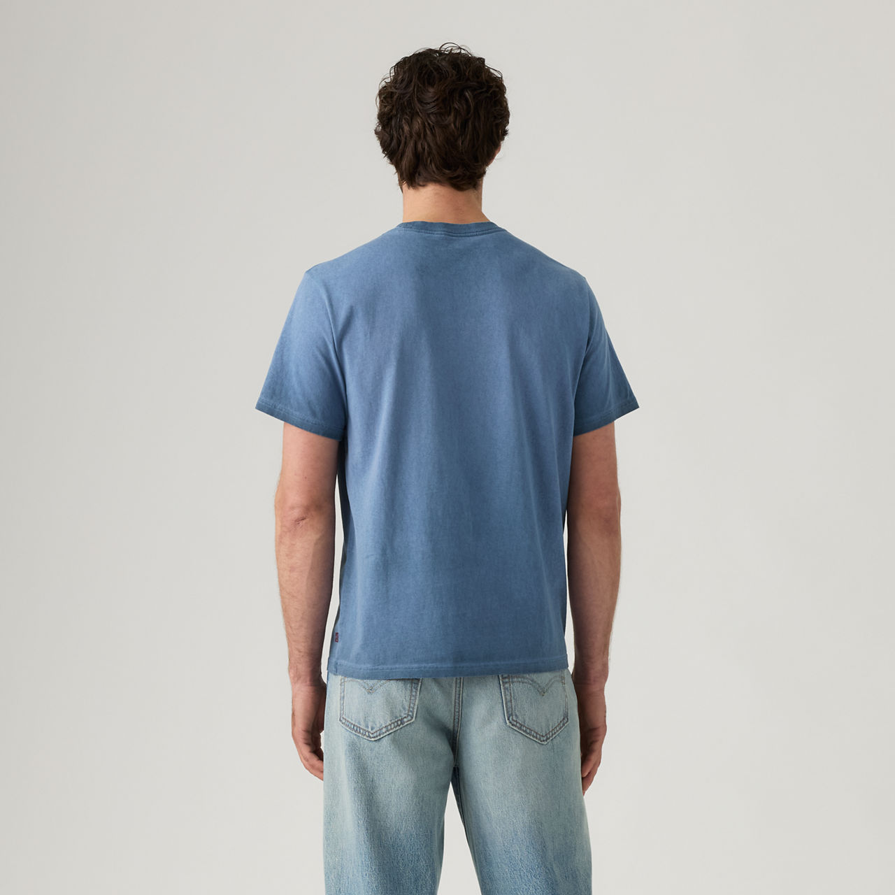 Relaxed Fit Short-Sleeve Distressed T-Shirt