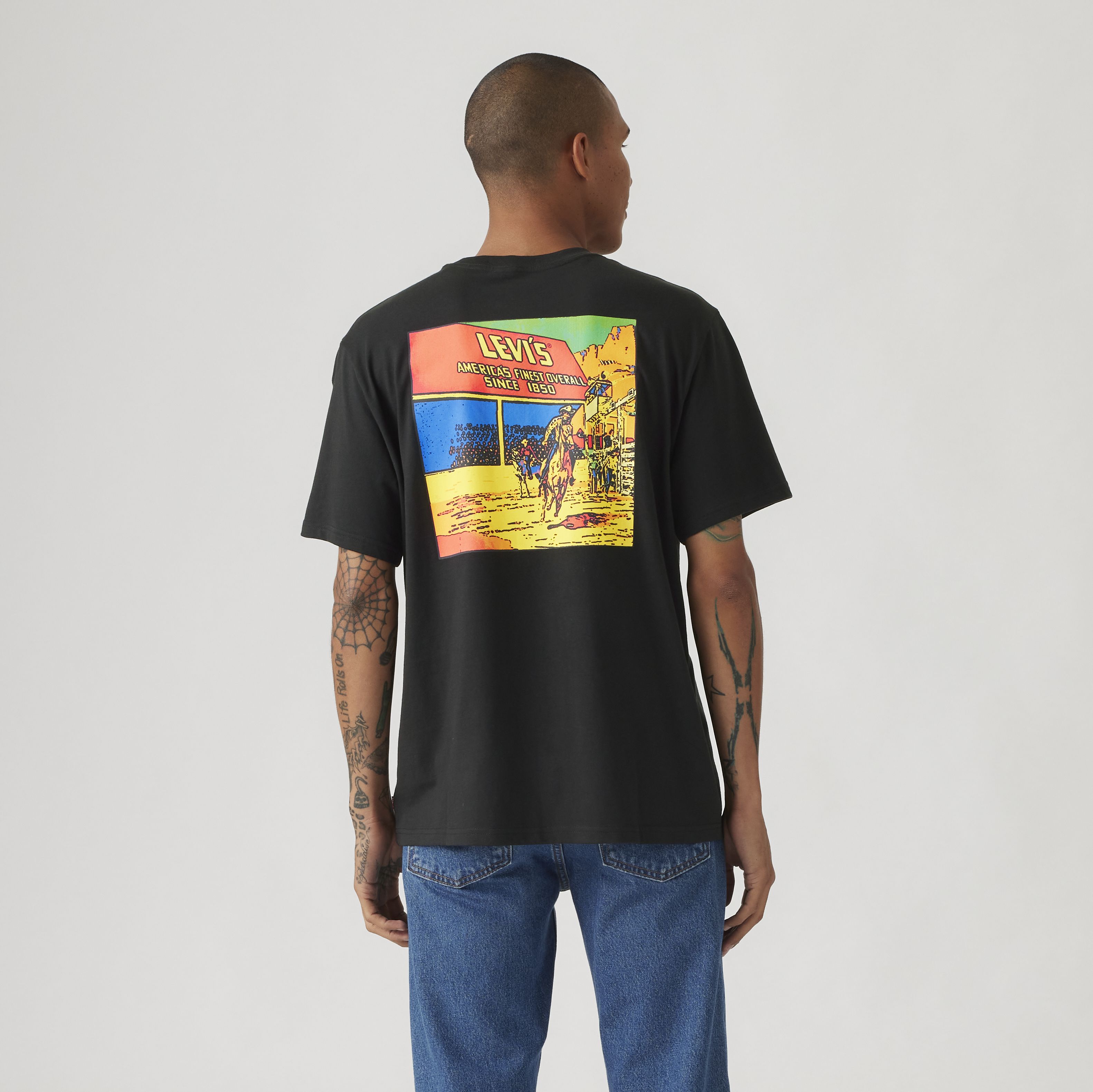 Relaxed Fit Short Sleeve Graphic T-Shirt 4