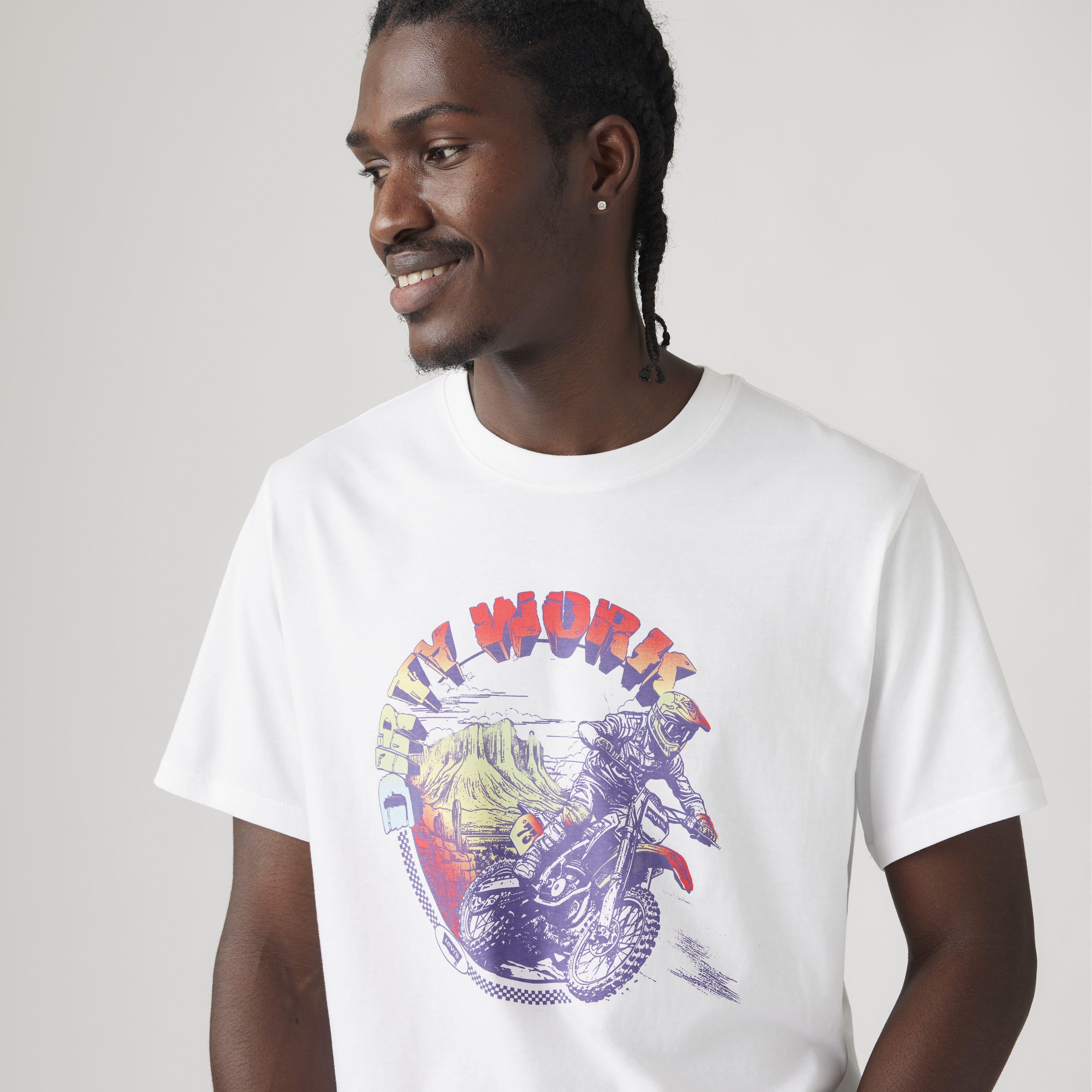 Relaxed Fit Short Sleeve Graphic T-Shirt 2