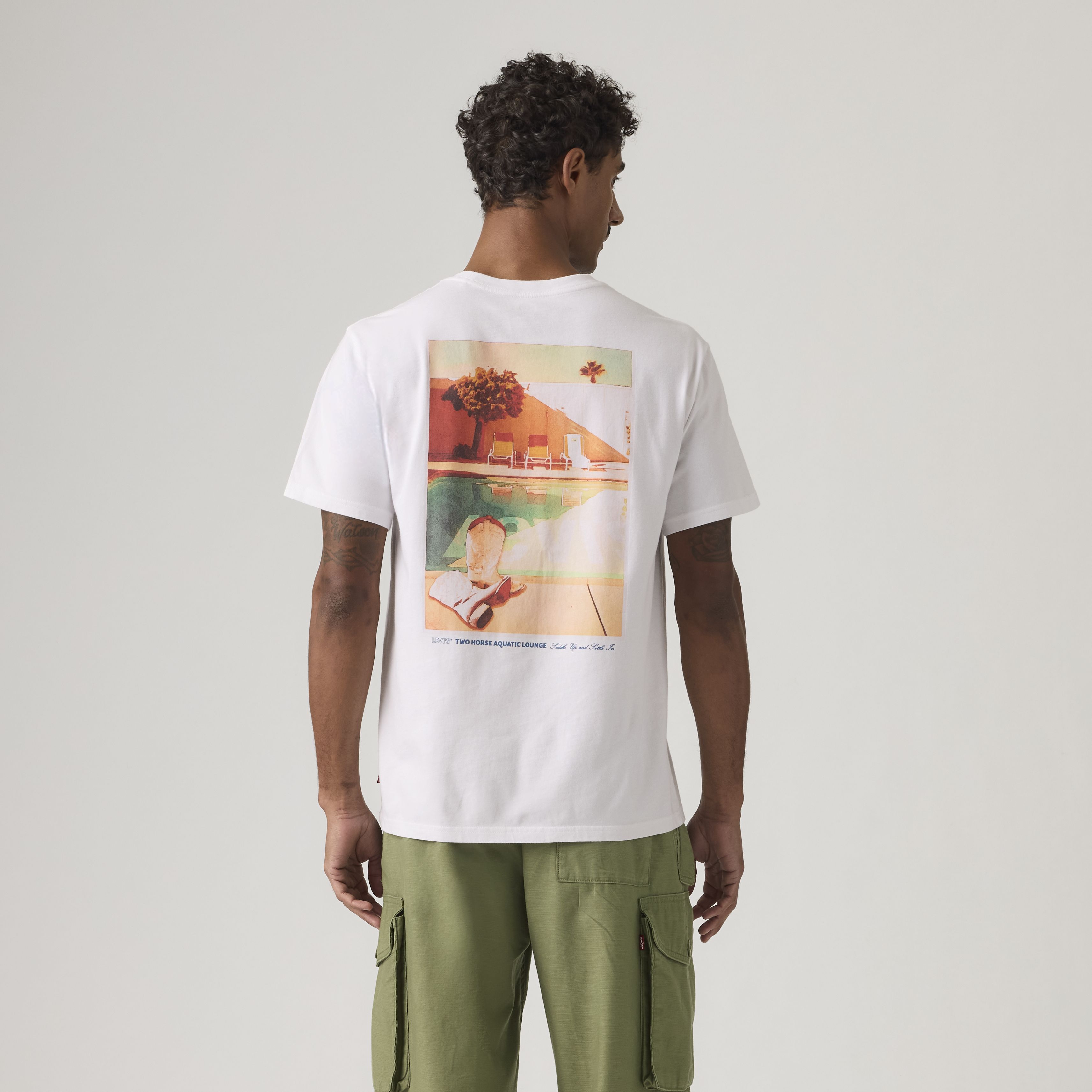 T-shirt Relaxed Fit z grafiką 4