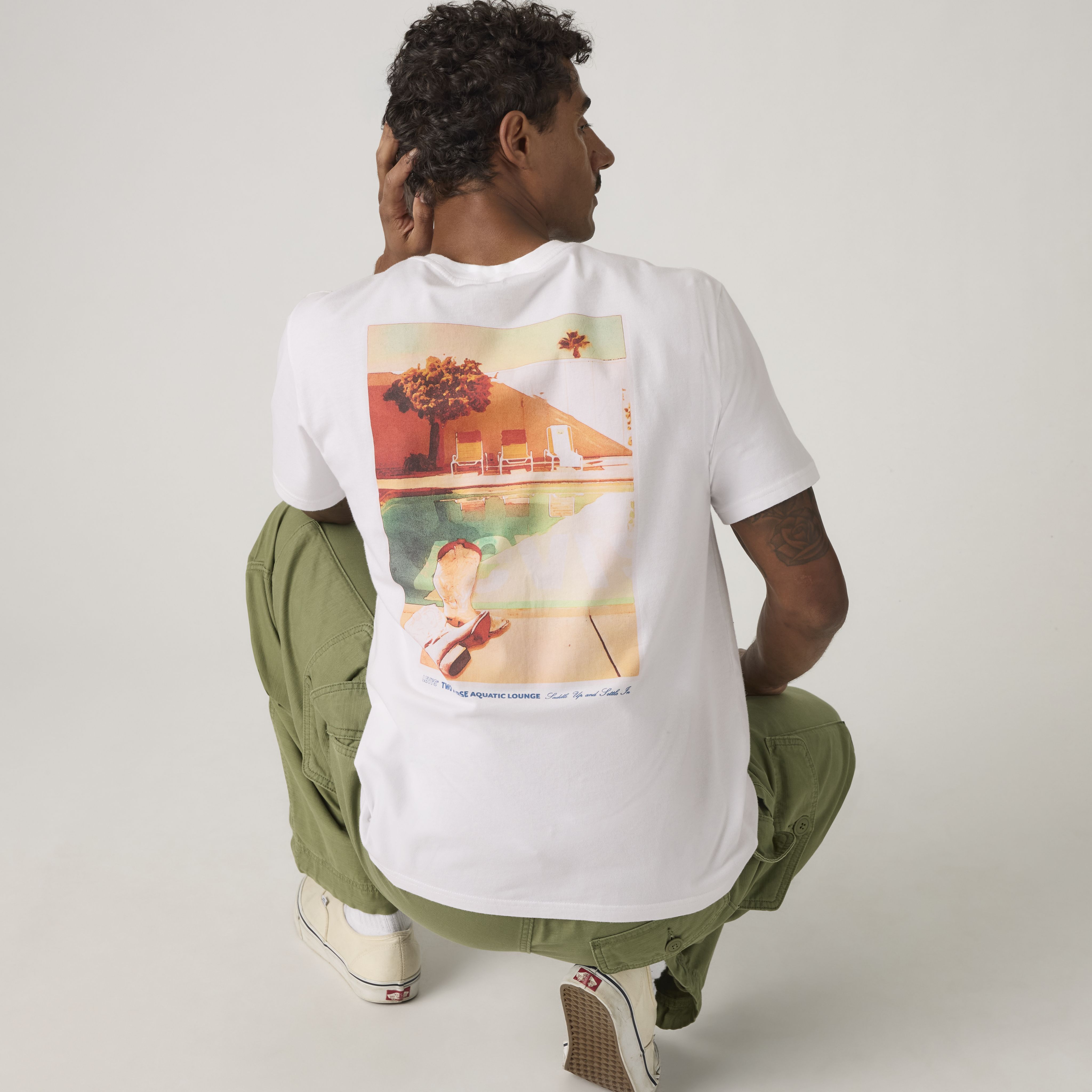 T-shirt Relaxed Fit z grafiką 2