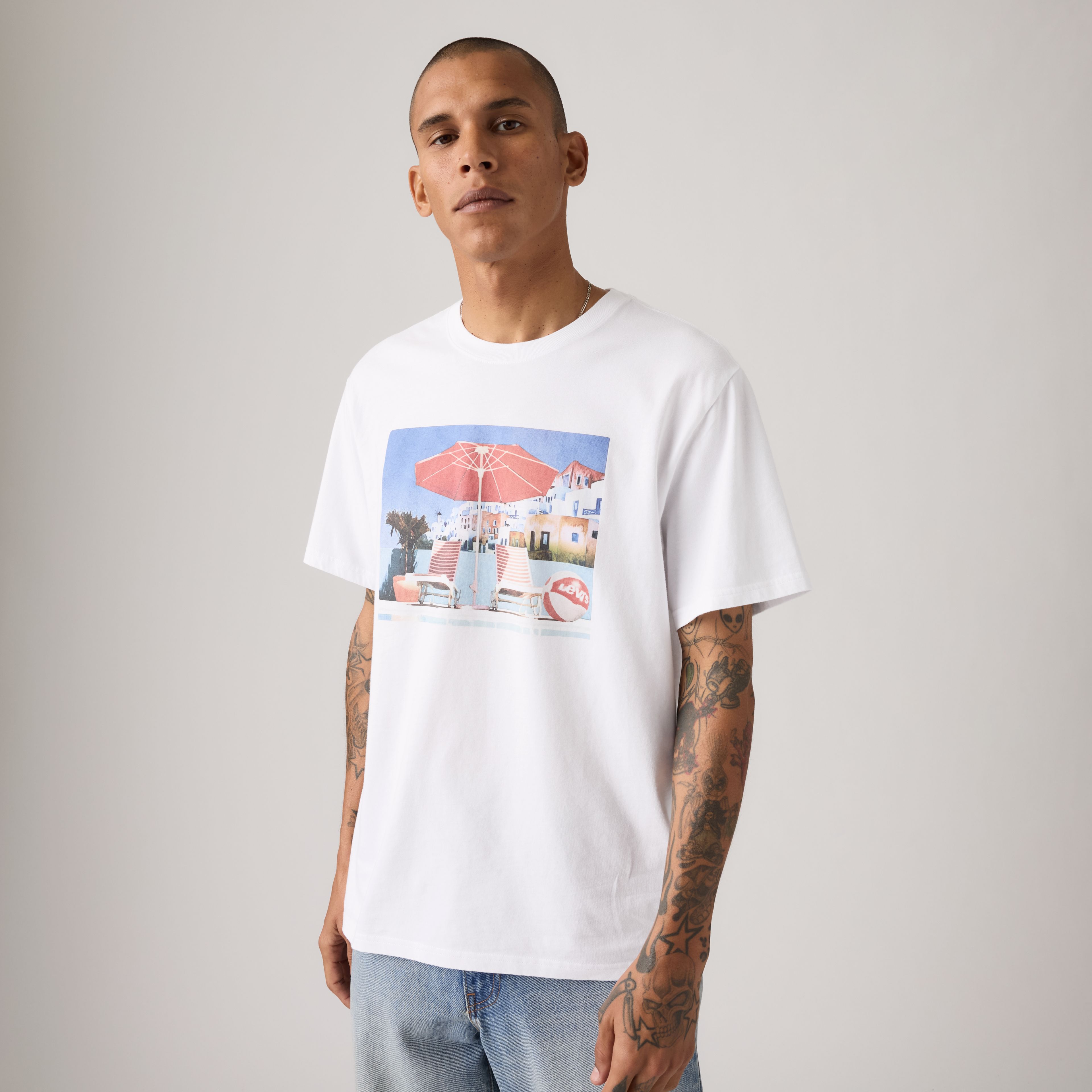 Relaxed Fit Short-Sleeve Graphic T-Shirt
