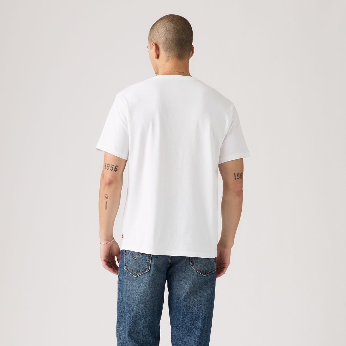Relaxed Embroidered Graphic T-Shirt — American Legend White - White