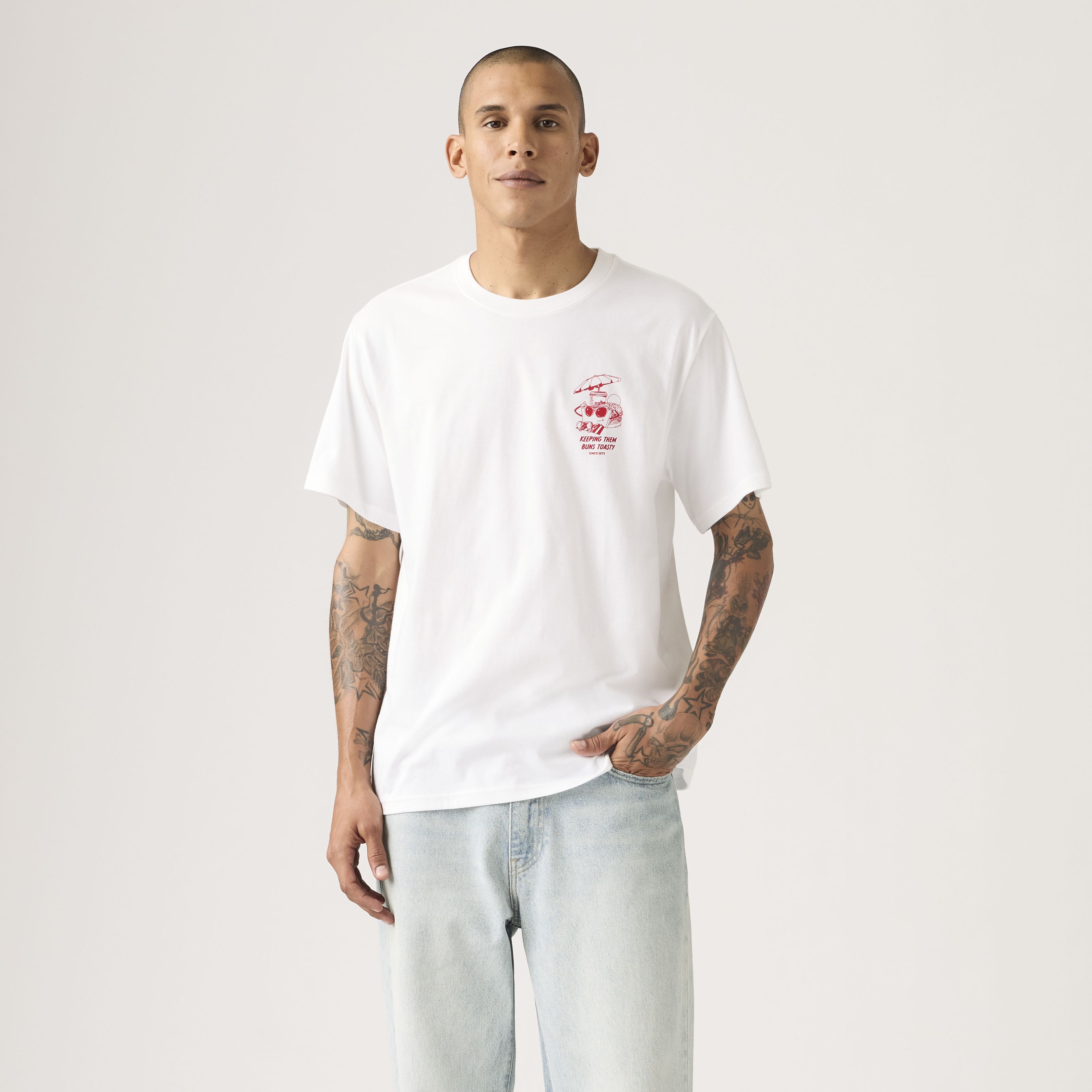 Relaxed Fit Short-Sleeve Graphic T-Shirt 3