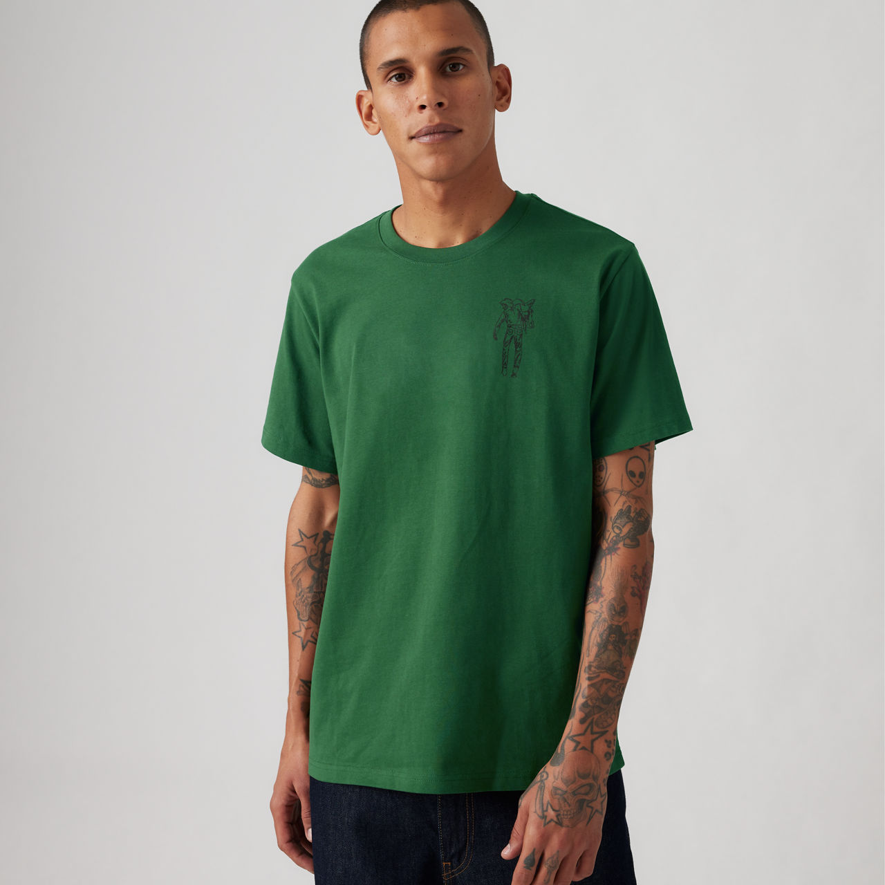 Relaxed Fit Short-Sleeve Graphic T-Shirt 1