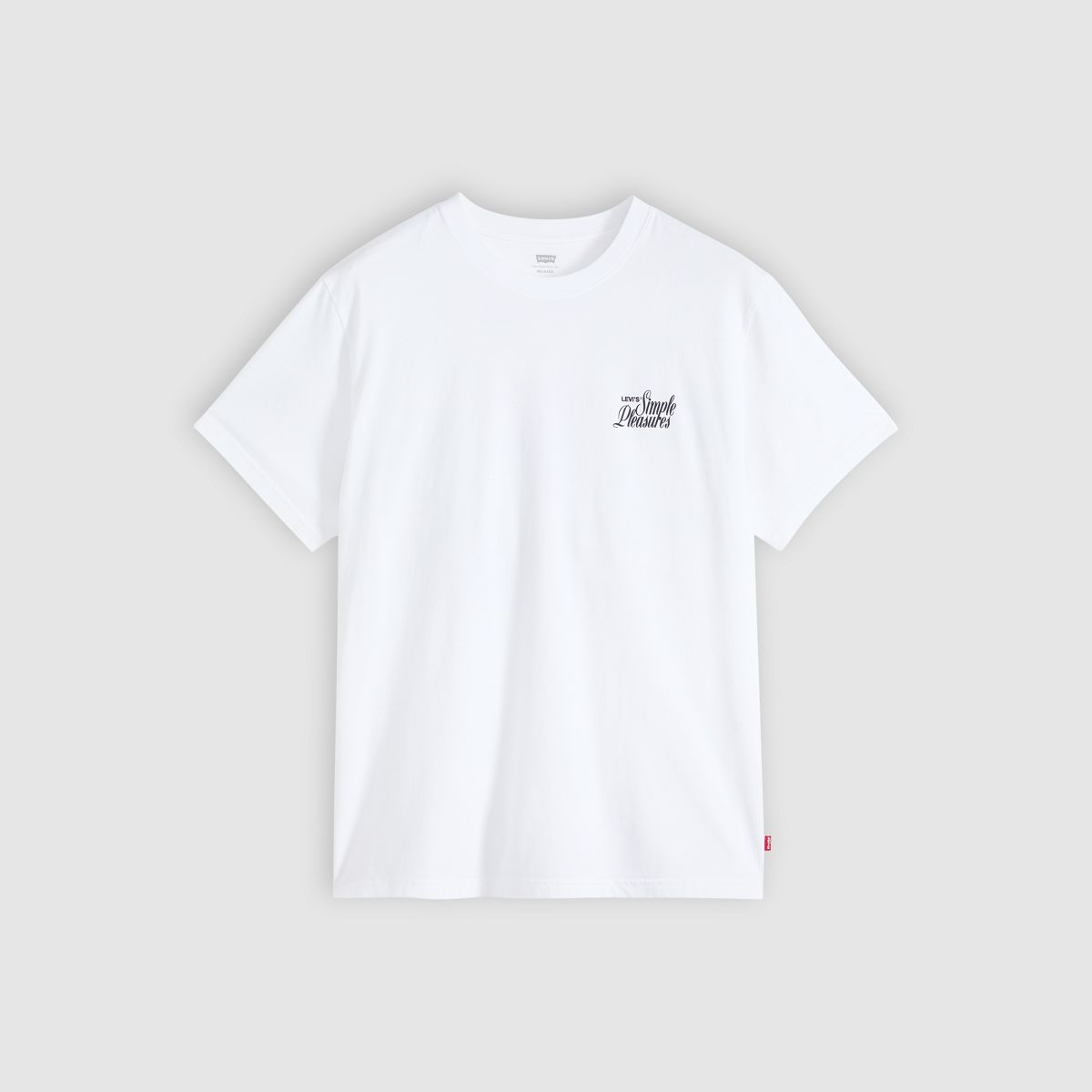 Relaxed Graphic T-Shirt — Simple Pleasures White Plus - White
