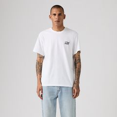 Relaxed Graphic T-Shirt — Simple Pleasures White Plus - White 3