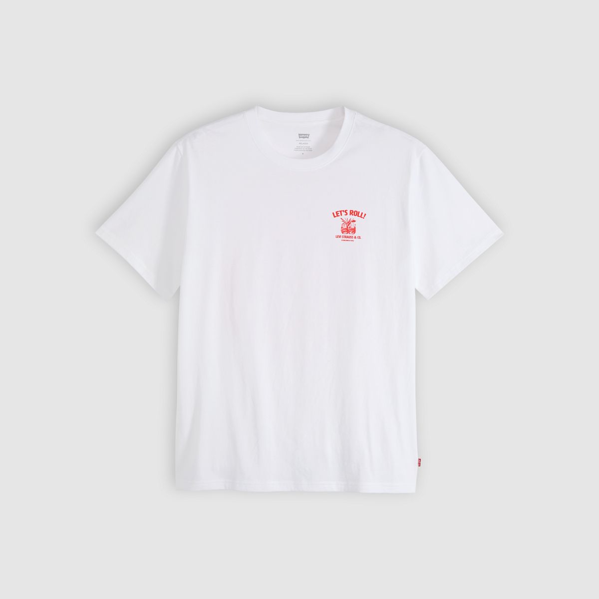 Relaxed Graphic T-Shirt — Roll Models White Plus - White