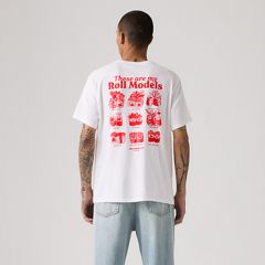Relaxed Graphic T-Shirt — Roll Models White Plus - White 4