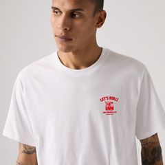 Relaxed Graphic T-Shirt — Roll Models White Plus - White 2