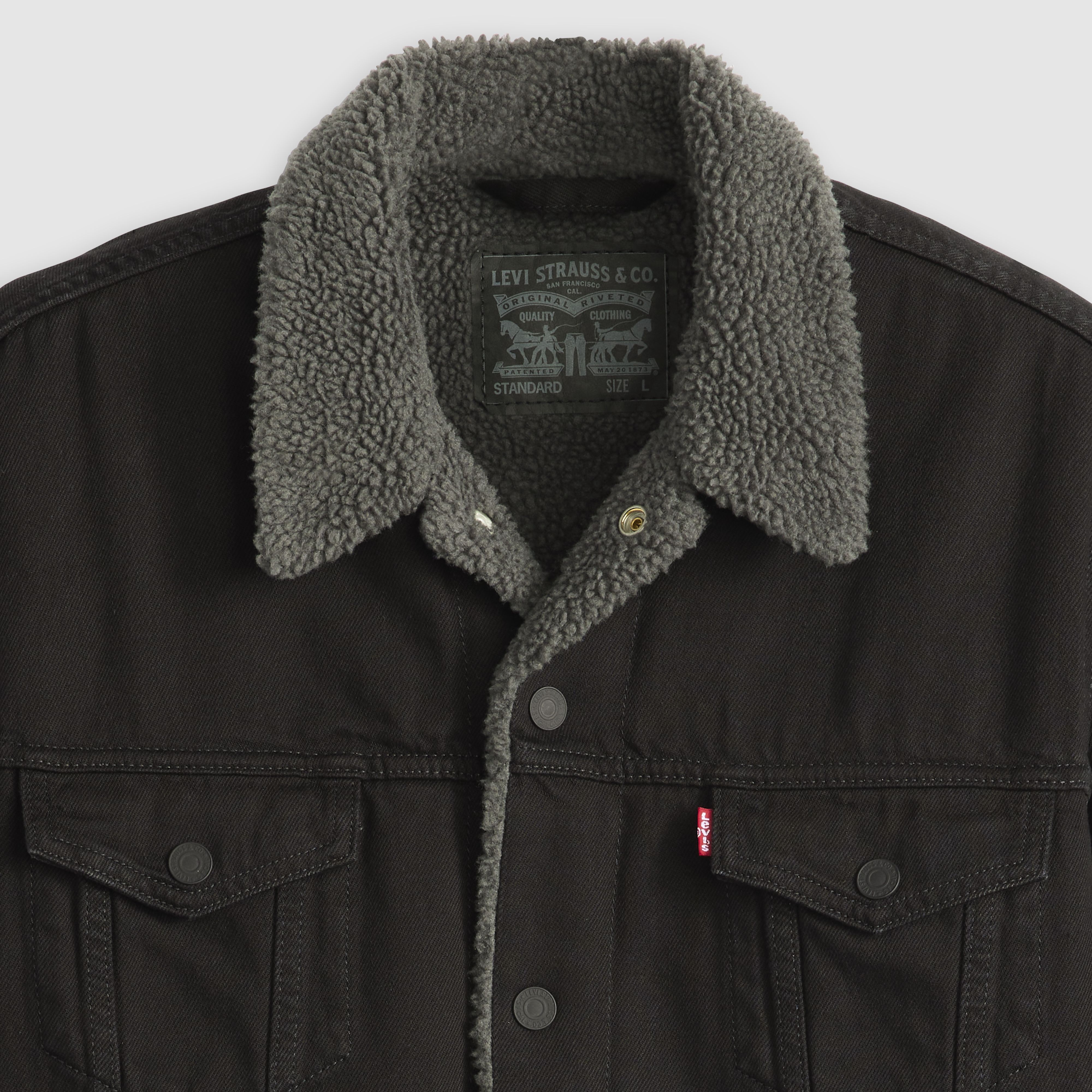 Type Iii Sherpa Trucker Jacket - Black | Levi's® CA