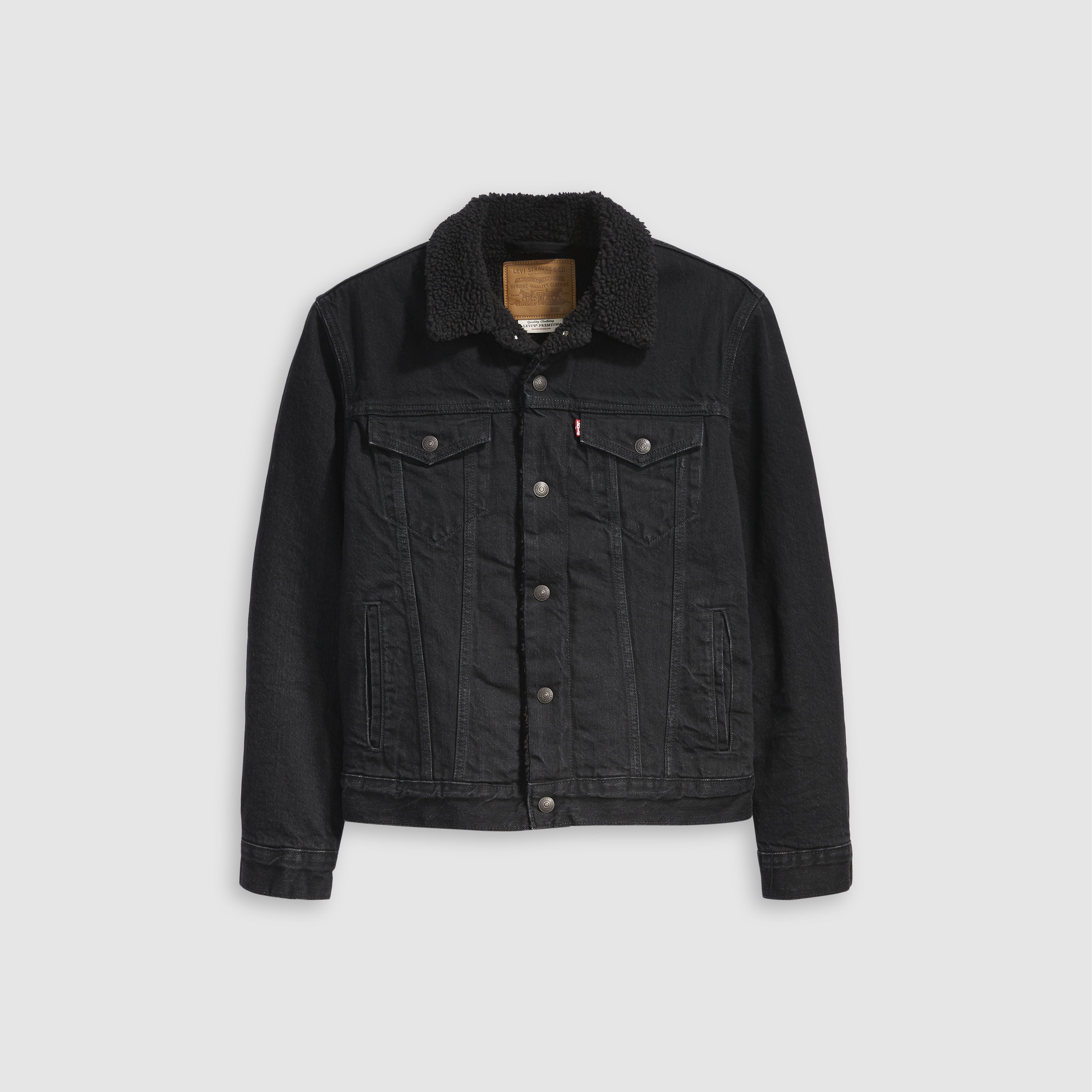 Type Iii Sherpa Trucker Jacket - Black | Levi's® US