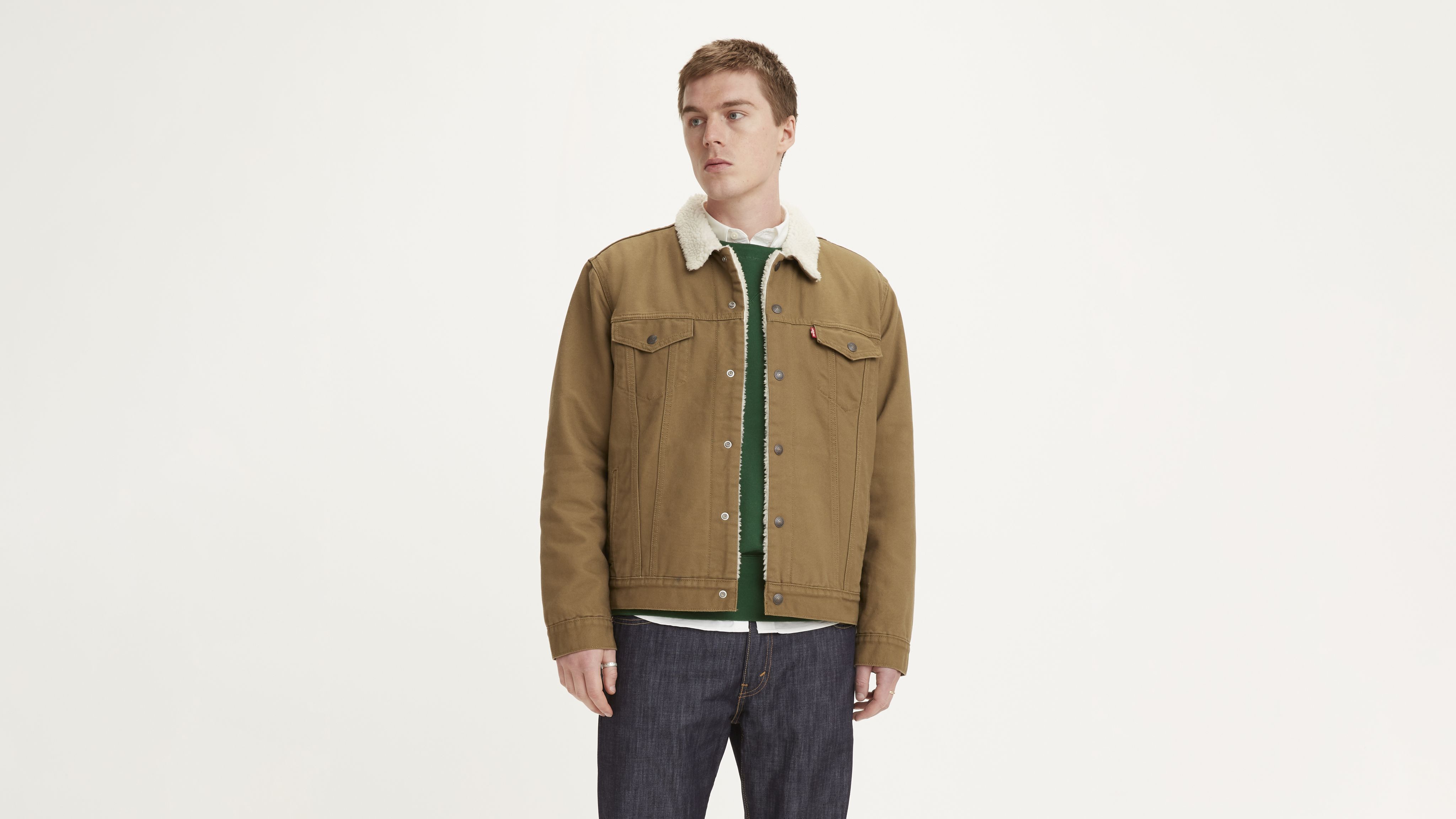 Canvas Type III Sherpa Trucker Jacket 14