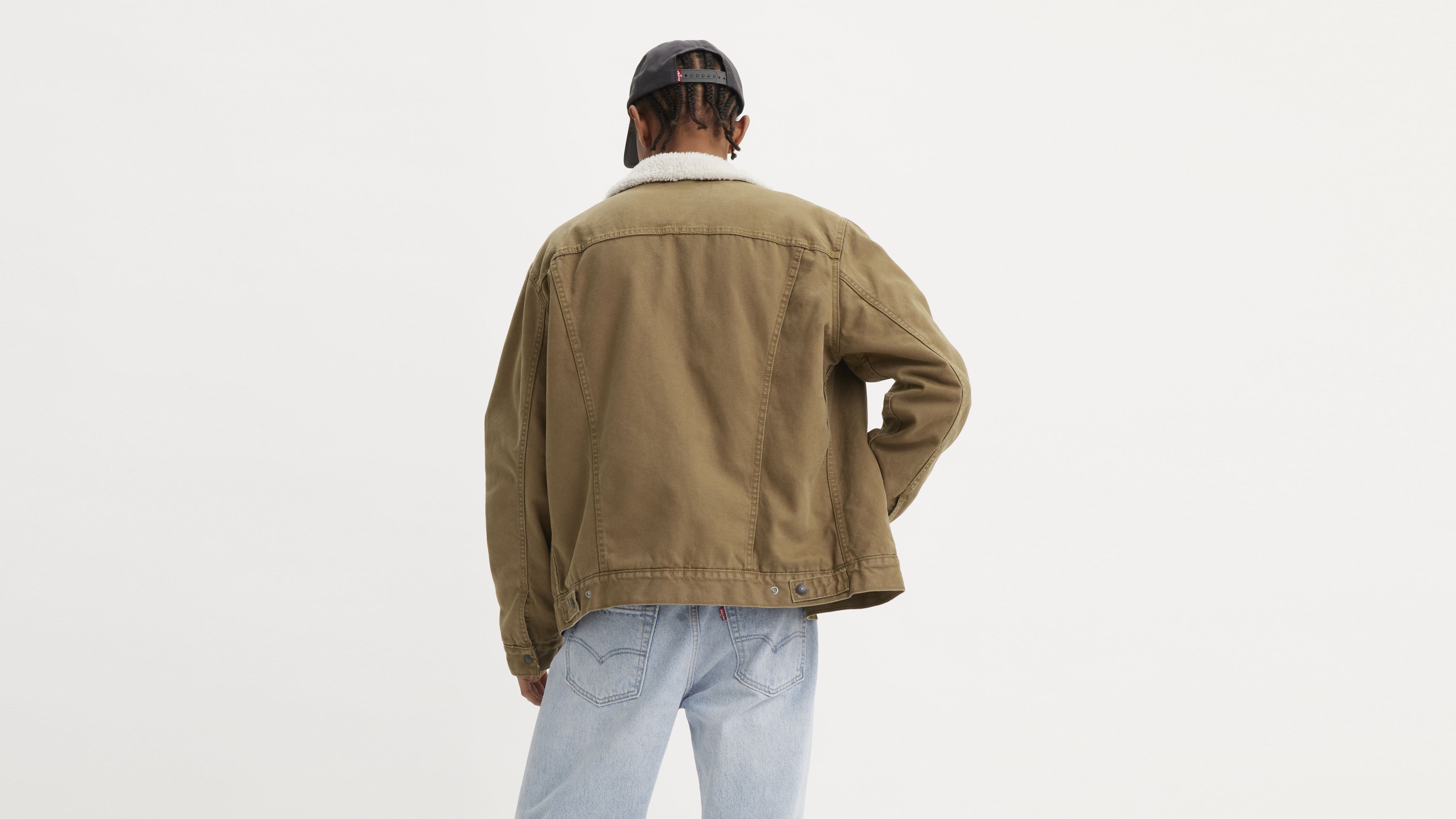 Canvas Sherpa Trucker Jacket 4
