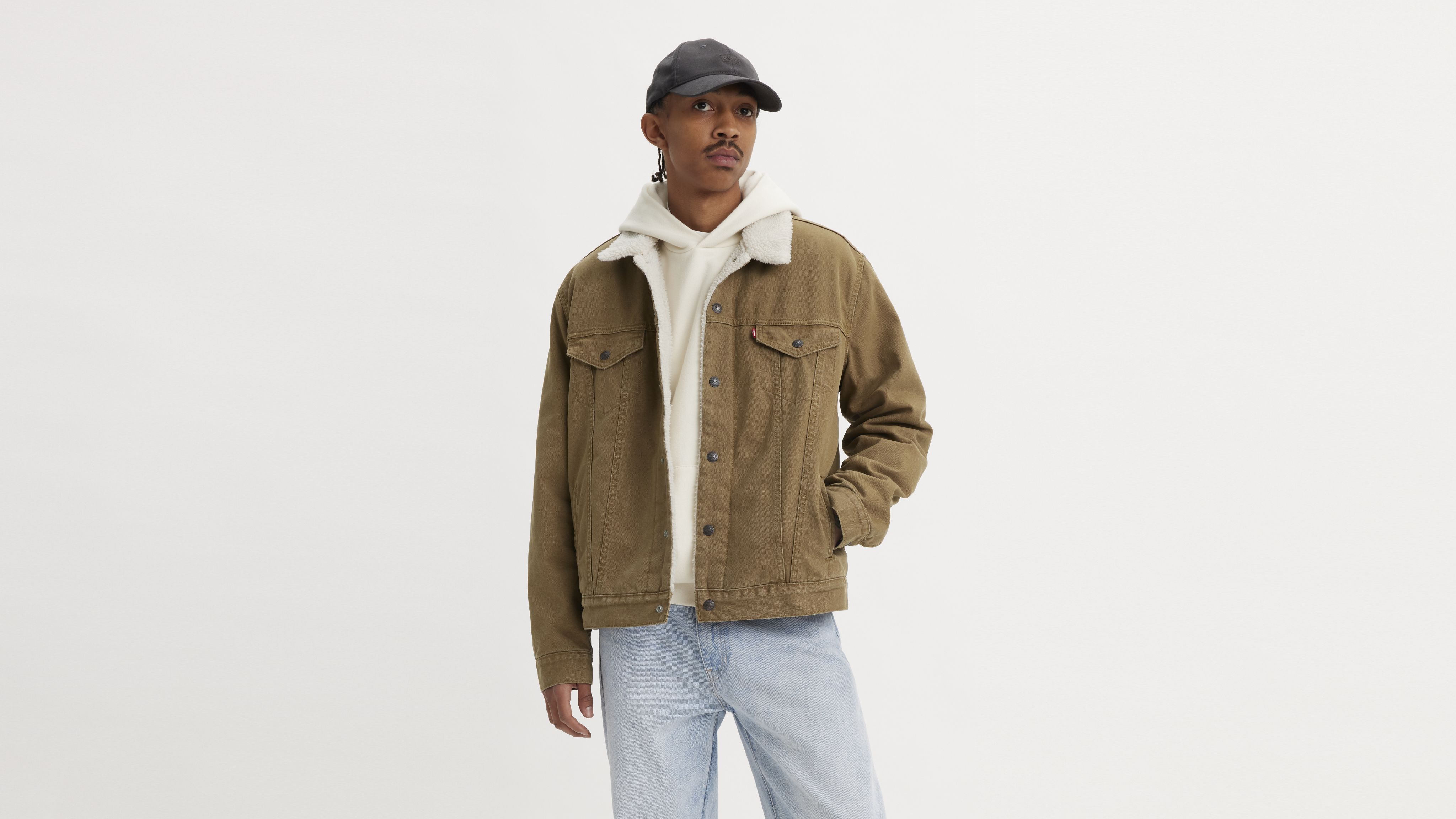 Canvas Sherpa Trucker Jacket 3