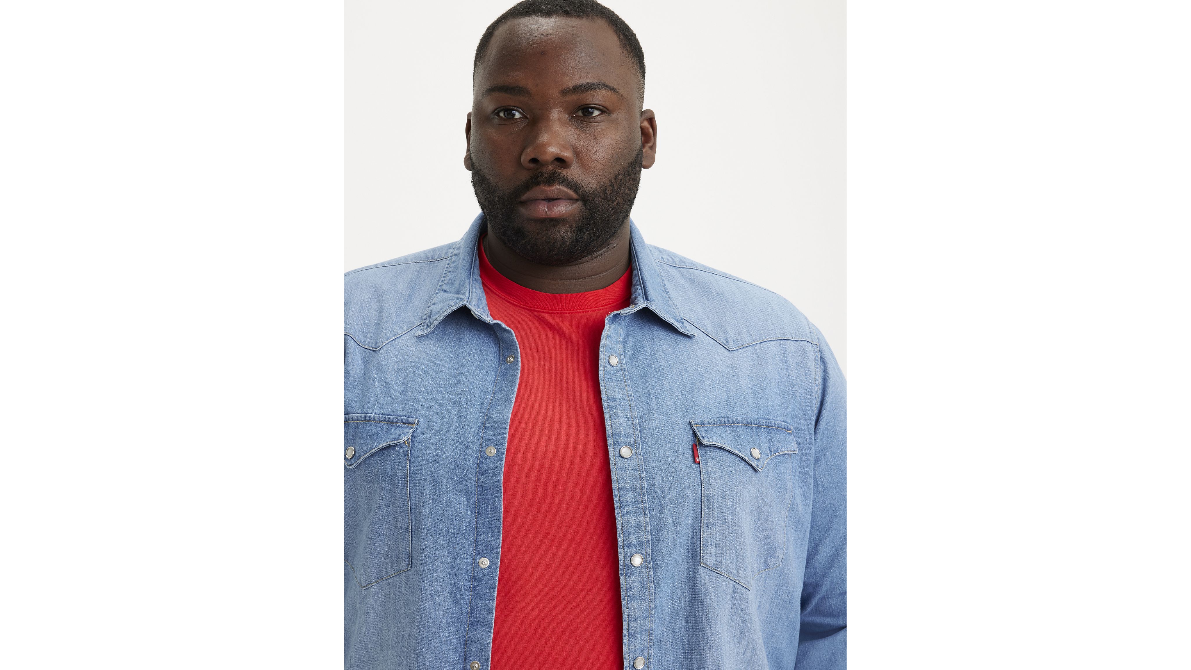 Barstow Western Overhemd (Big & Tall) 4