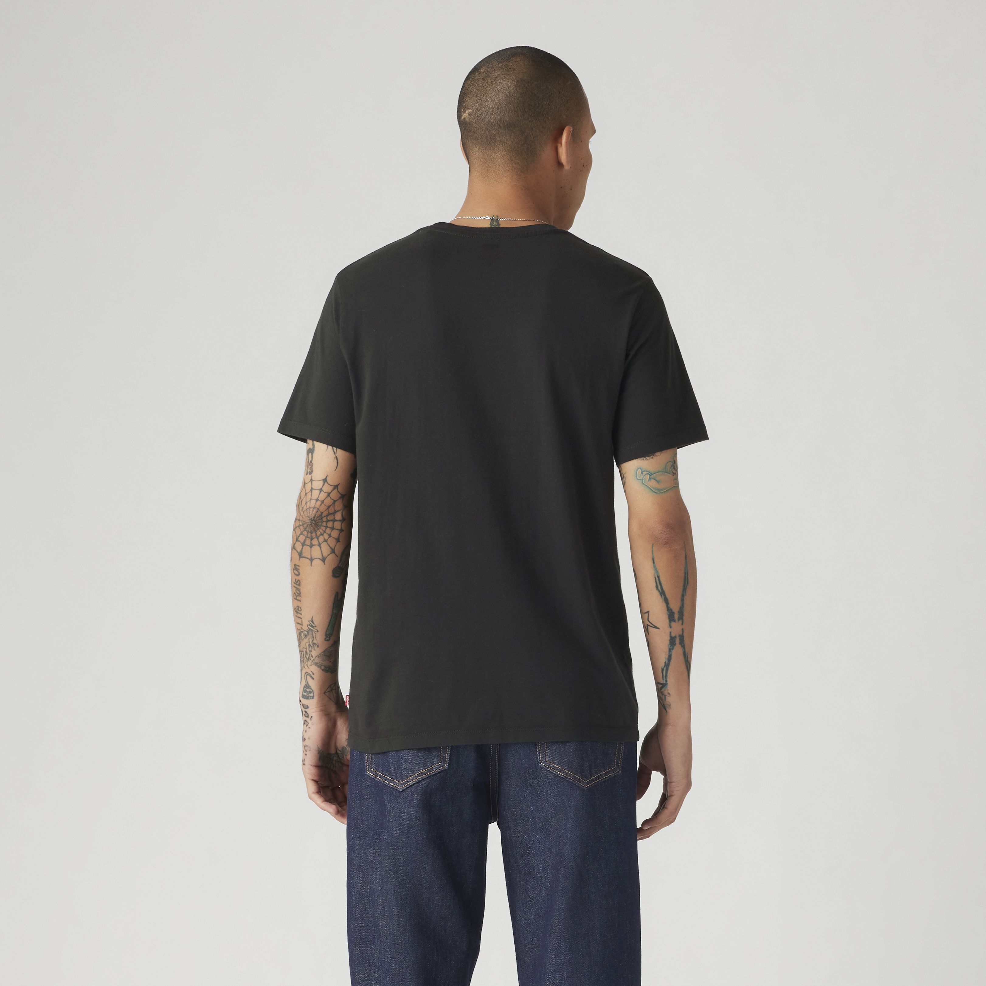 Graphic Set-In Neck T-Shirt 2