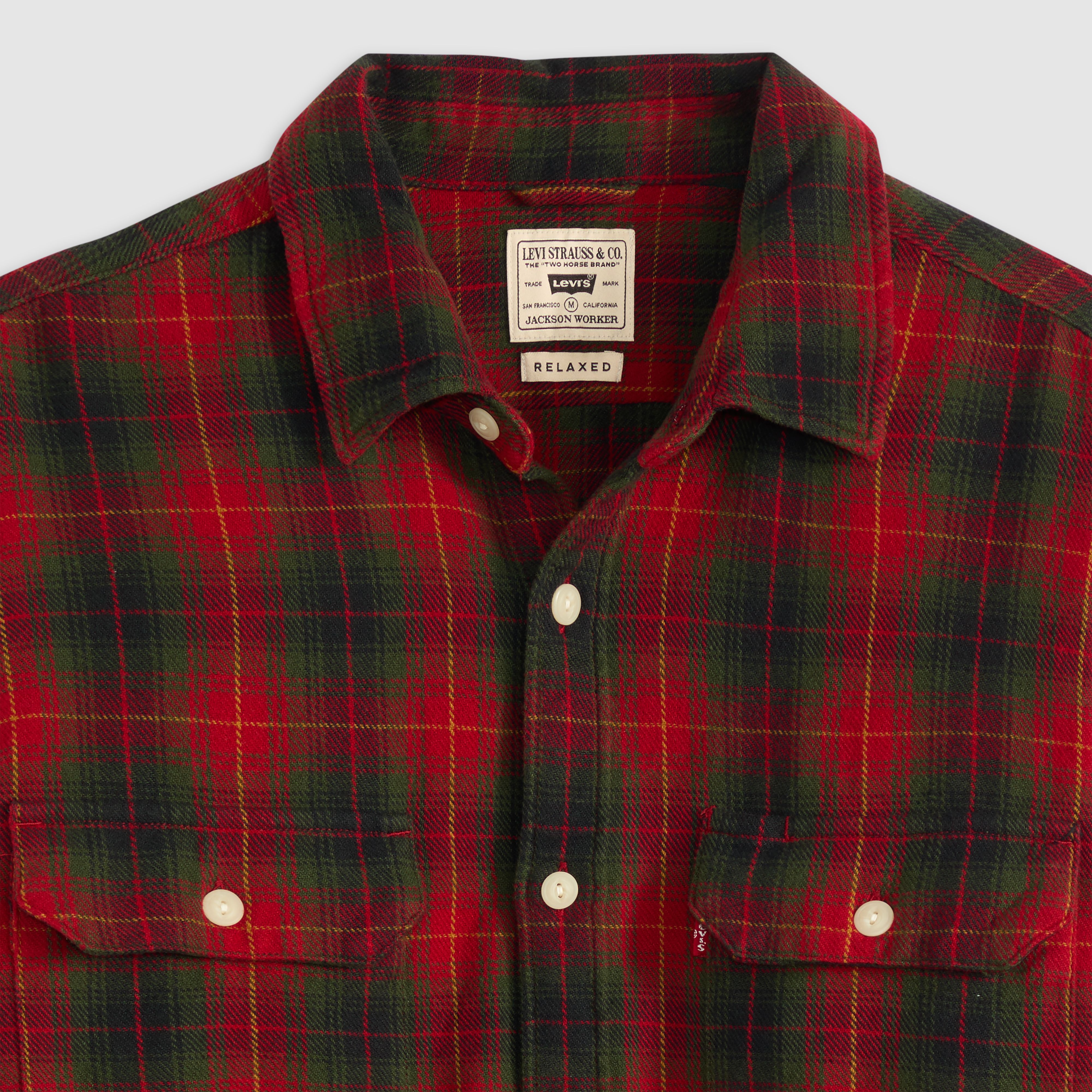 Jackson Worker Flannel Overshirt 6