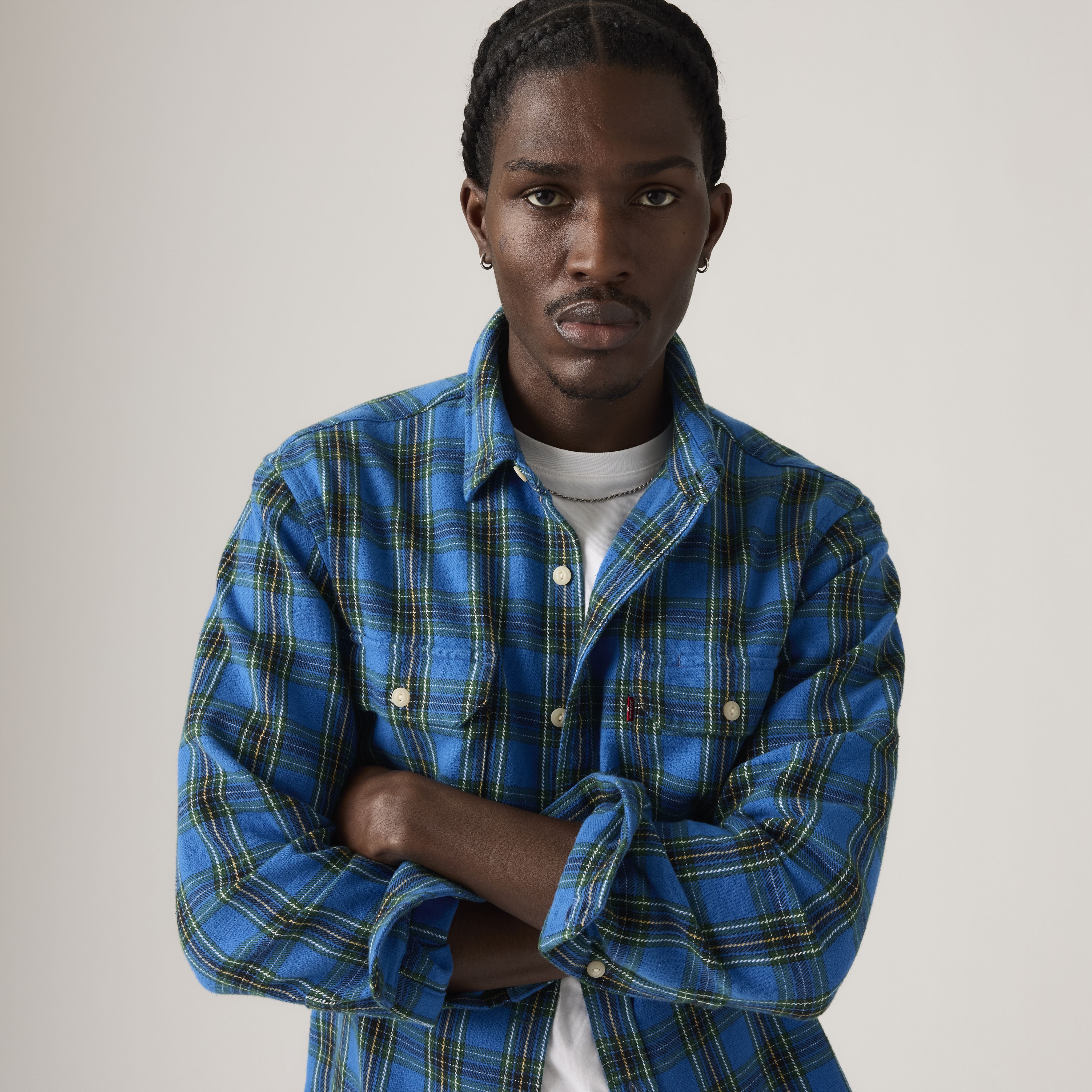 Jackson Worker Flannel Overshirt 4