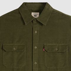 Jackson Relaxed Corduroy Worker — Olive Night - Green 6