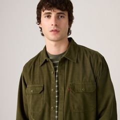 Jackson Relaxed Corduroy Worker — Olive Night - Green 2