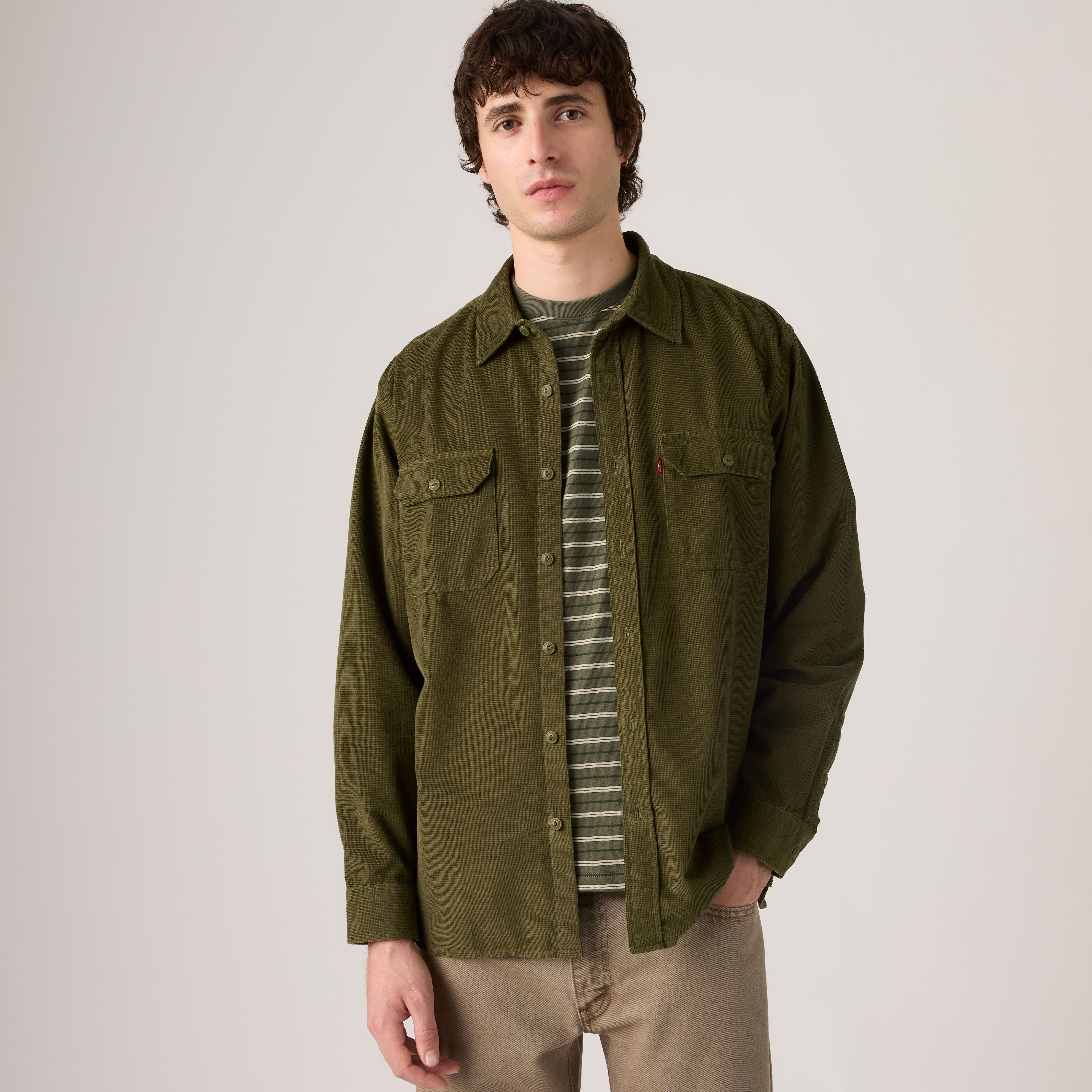 Jackson Corduroy Worker Overshirt 1