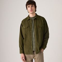 Jackson Relaxed Corduroy Worker — Olive Night - Green 1