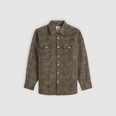 Jackson Relaxed Corduroy Worker — Rogelio Print Brindle - Brown 5
