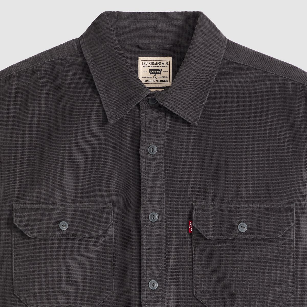 Jackson Relaxed Corduroy Worker — Greystroke - Grey