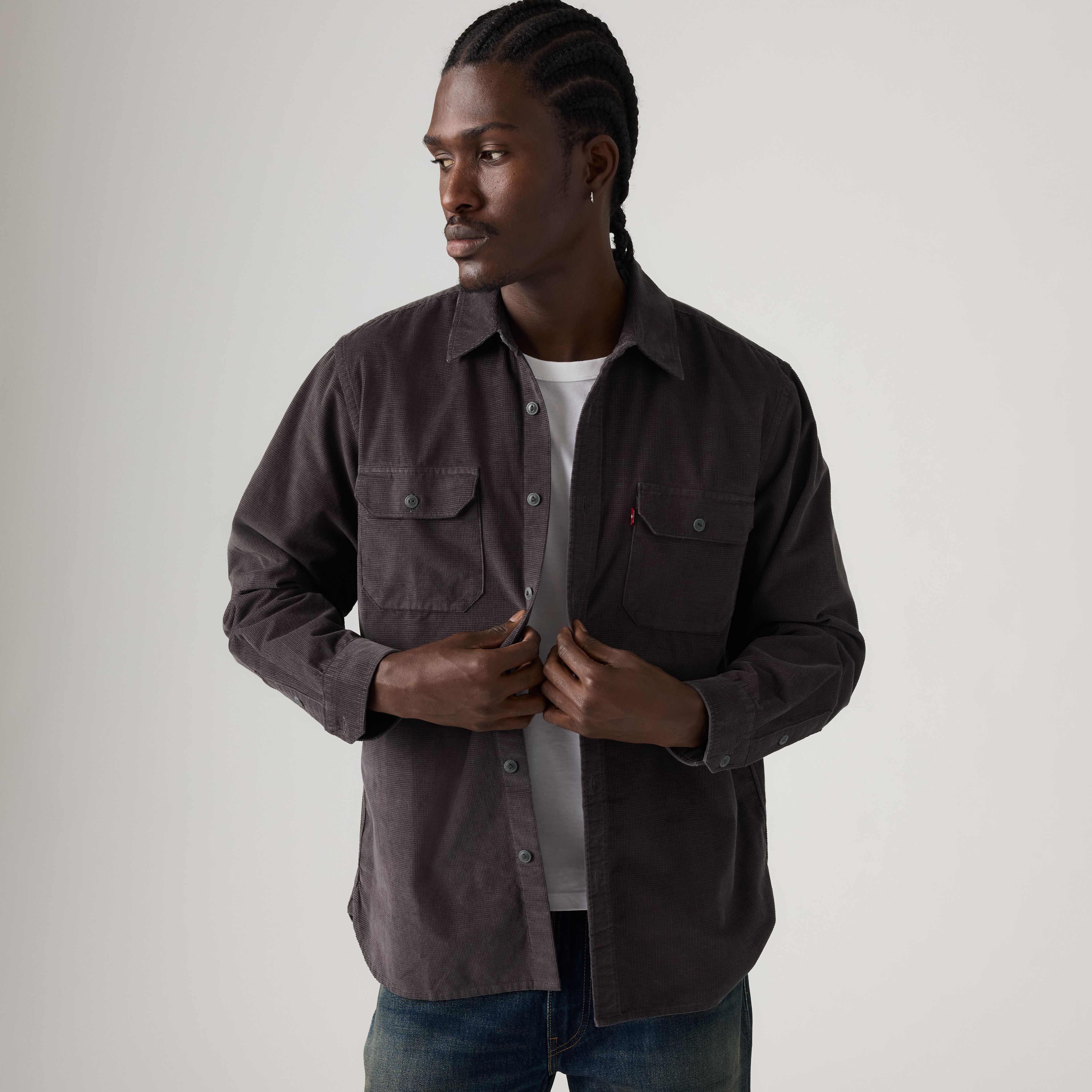 Jackson Corduroy Worker Overshirt 1