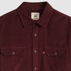 Jackson Relaxed Corduroy Worker — Vineyard Wine - Red 6