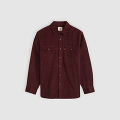 Jackson Relaxed Corduroy Worker — Vineyard Wine - Red 5